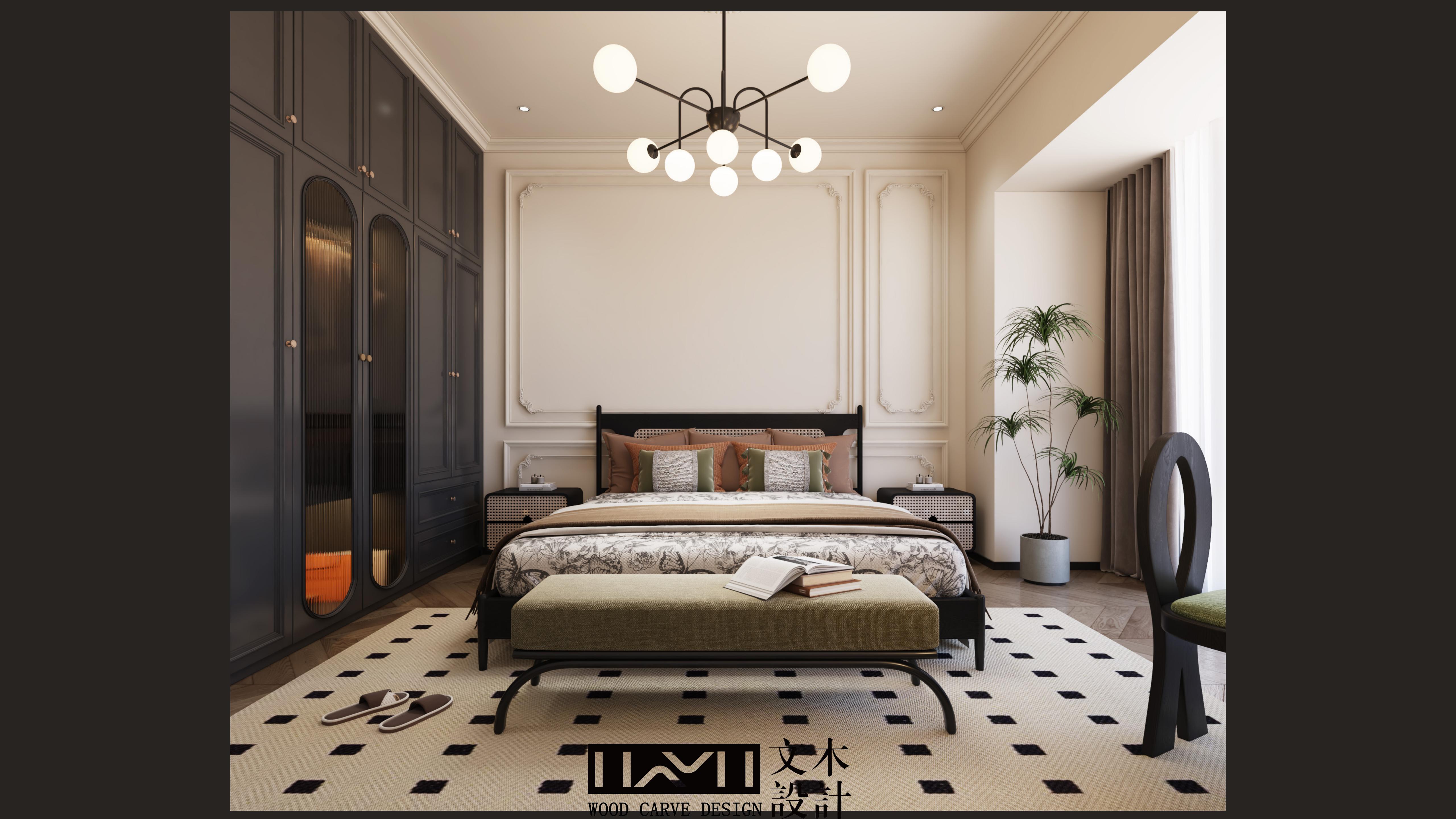 山海原著288㎡顶跃别墅复古法式丨中国昆明丨文木设计事务所-7