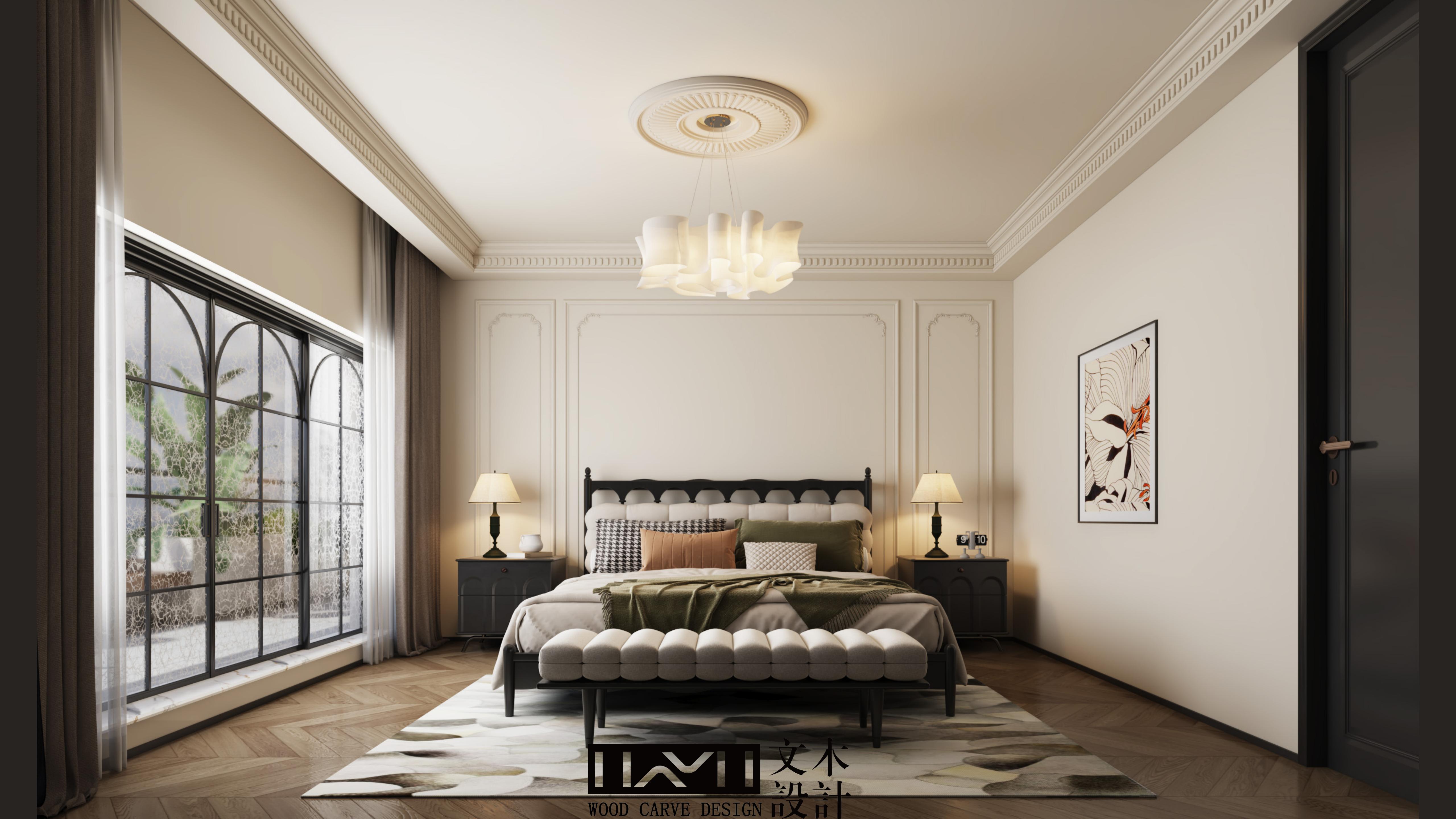 山海原著288㎡顶跃别墅复古法式丨中国昆明丨文木设计事务所-8