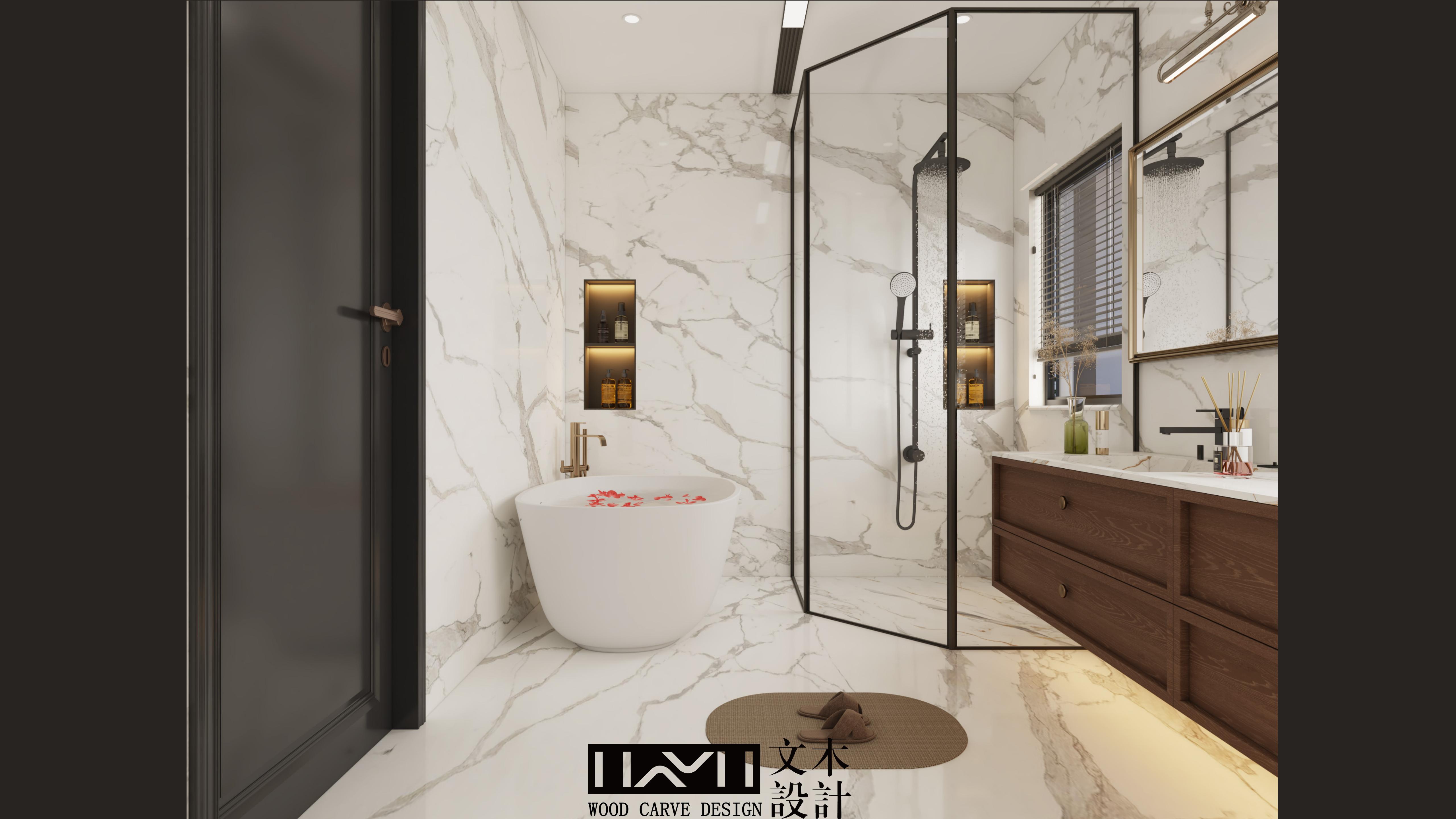 山海原著288㎡顶跃别墅复古法式丨中国昆明丨文木设计事务所-17