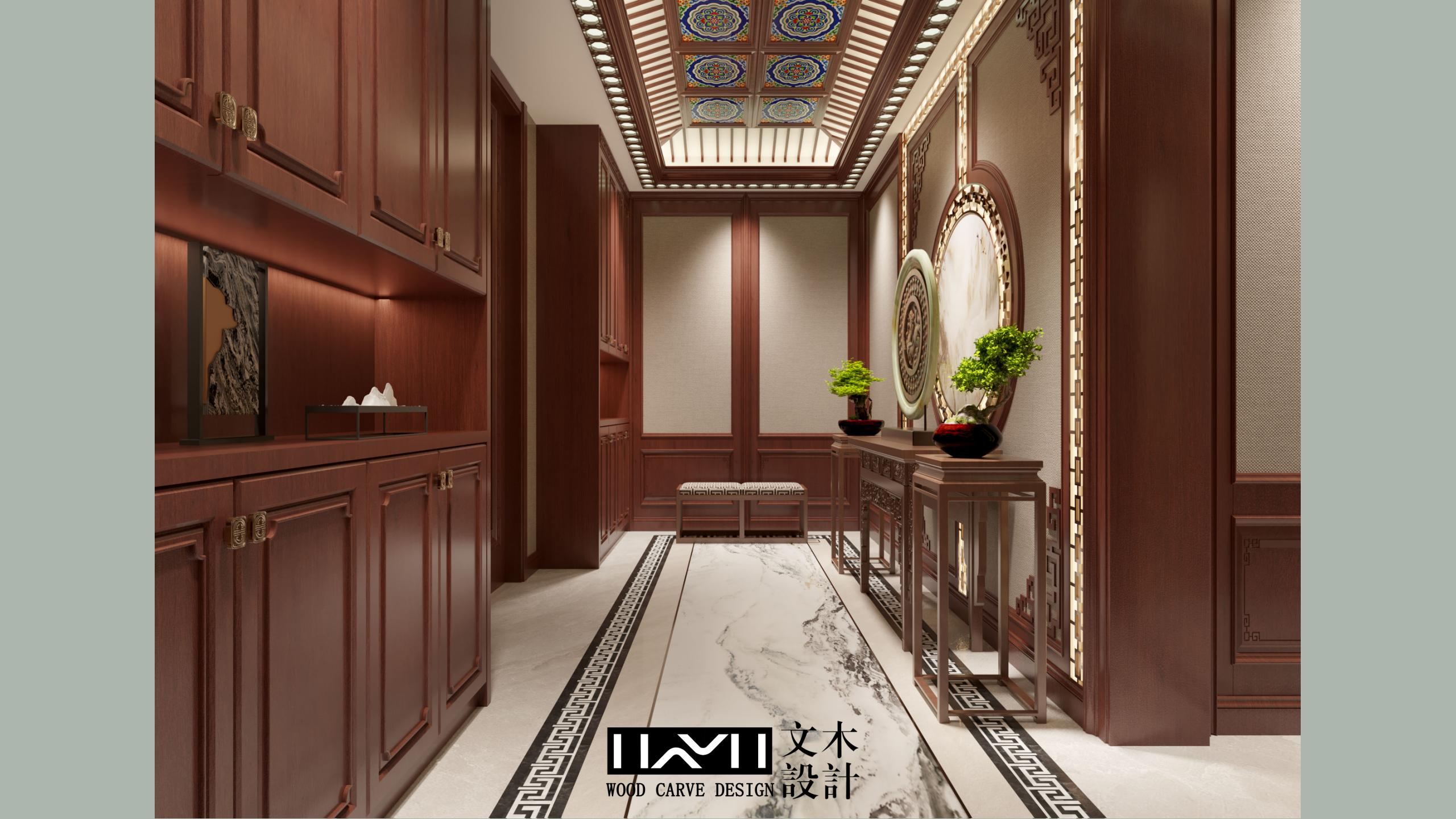 滇池ONE860㎡古典中式（红木家具）丨中国昆明丨文木设计事务所-0