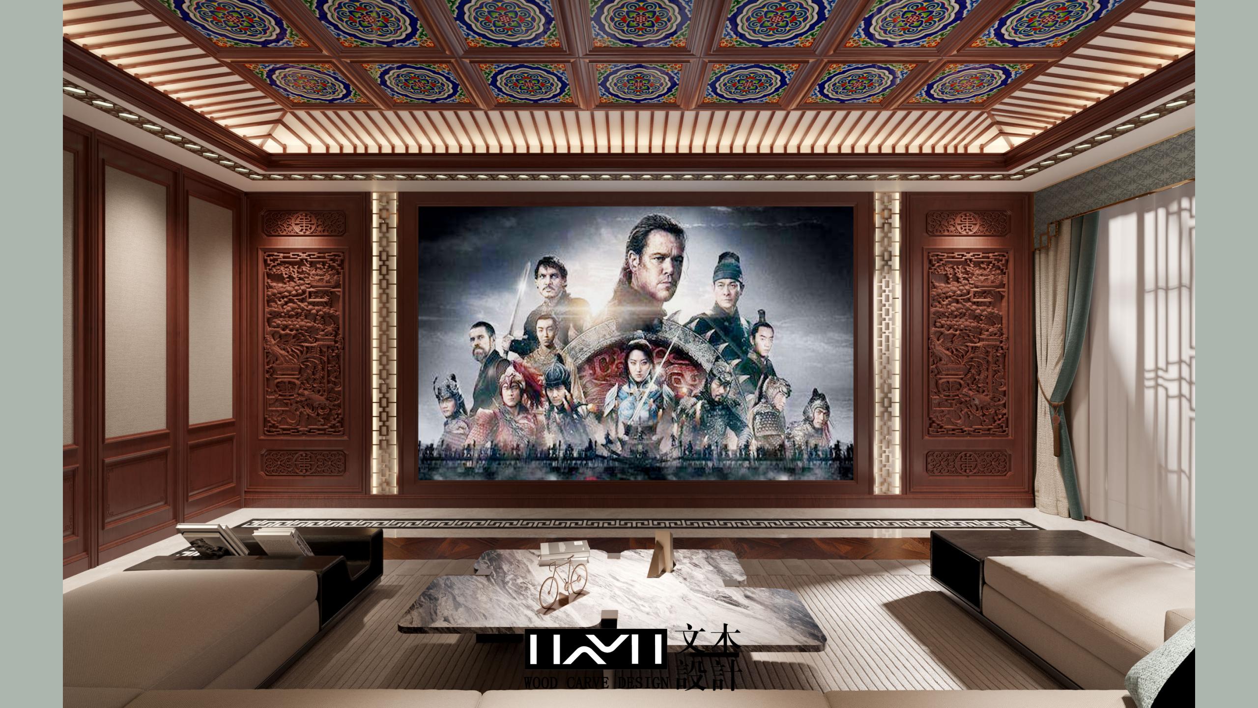 滇池ONE860㎡古典中式（红木家具）丨中国昆明丨文木设计事务所-5