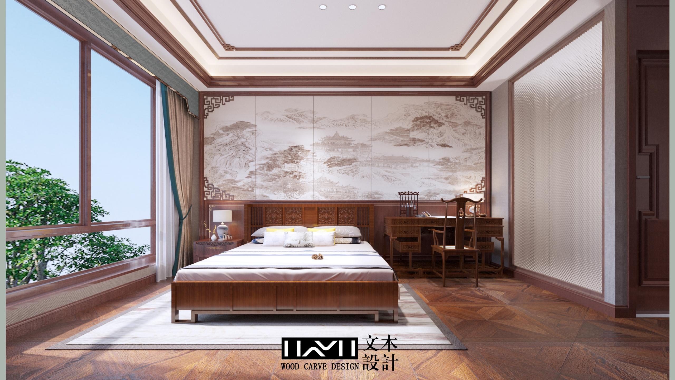 滇池ONE860㎡古典中式（红木家具）丨中国昆明丨文木设计事务所-22