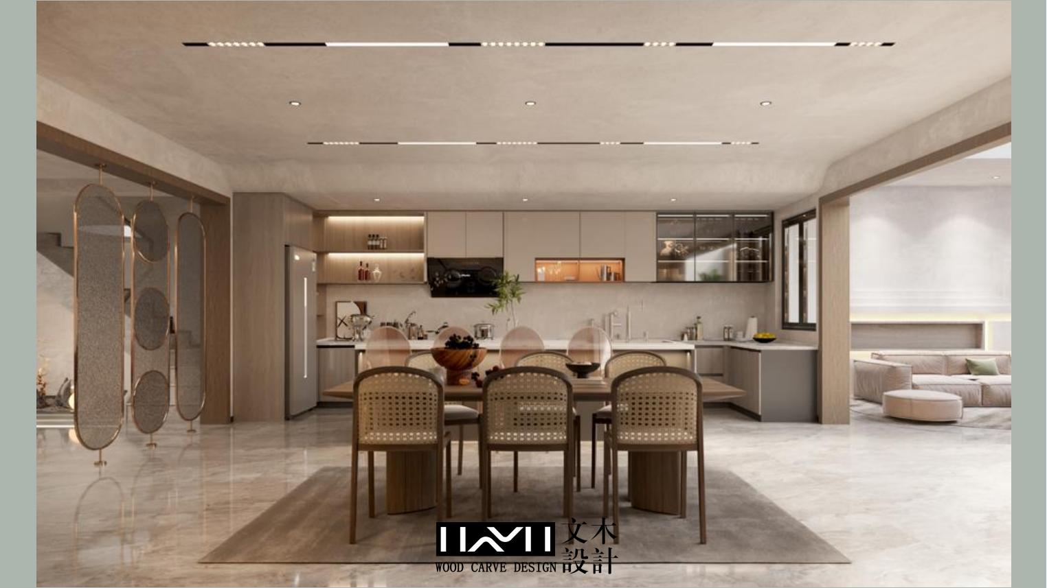 滇池ONE860㎡现代侘寂风丨中国昆明丨文木设计事务所-7