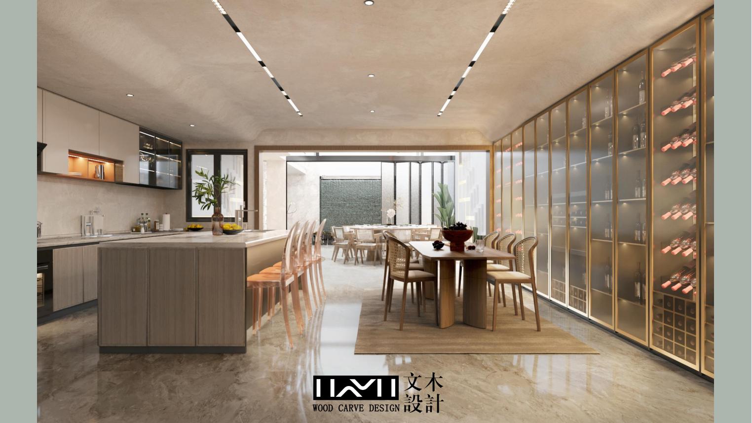 滇池ONE860㎡现代侘寂风丨中国昆明丨文木设计事务所-5