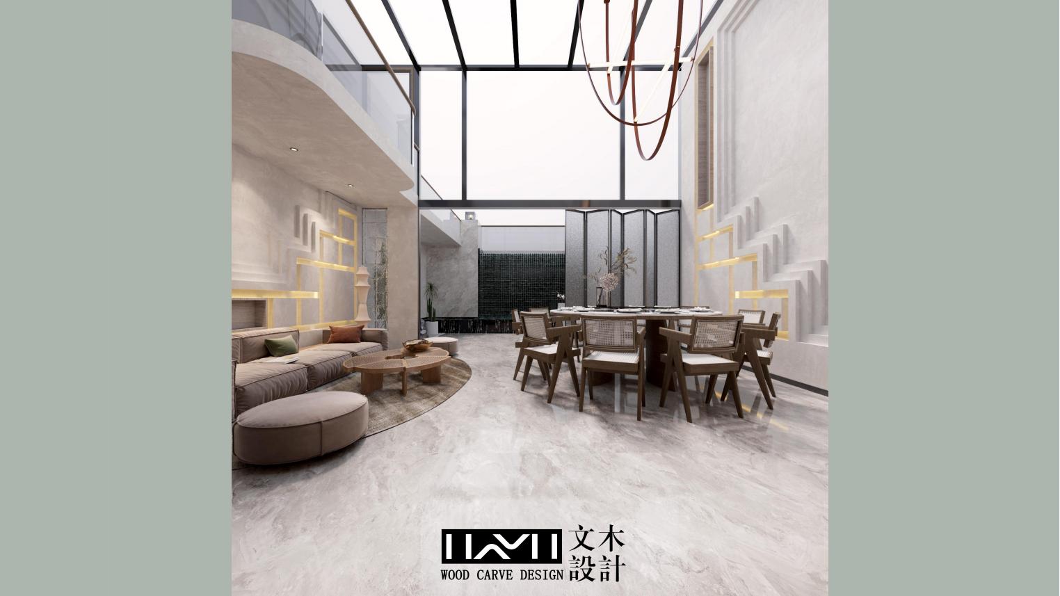 滇池ONE860㎡现代侘寂风丨中国昆明丨文木设计事务所-10