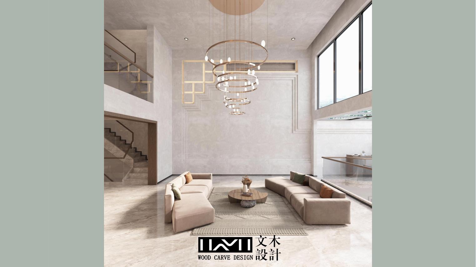 滇池ONE860㎡现代侘寂风丨中国昆明丨文木设计事务所-12