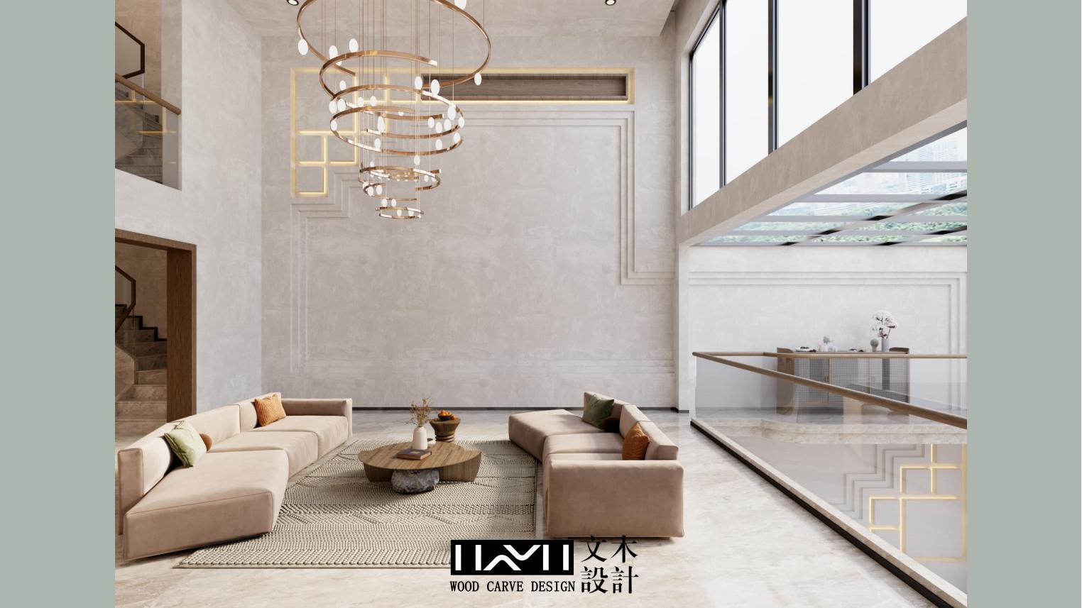 滇池ONE860㎡现代侘寂风丨中国昆明丨文木设计事务所-15