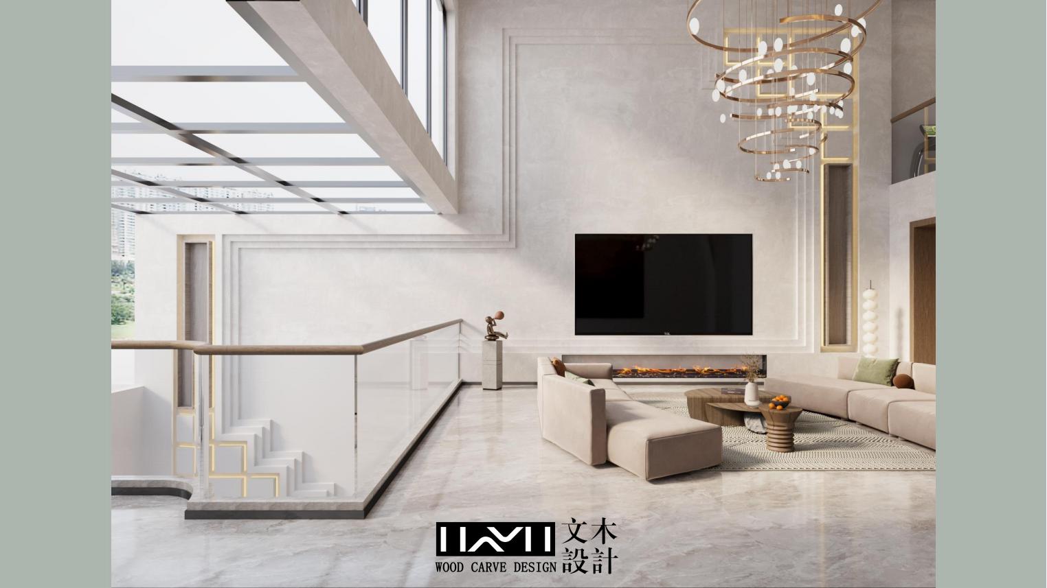 滇池ONE860㎡现代侘寂风丨中国昆明丨文木设计事务所-17