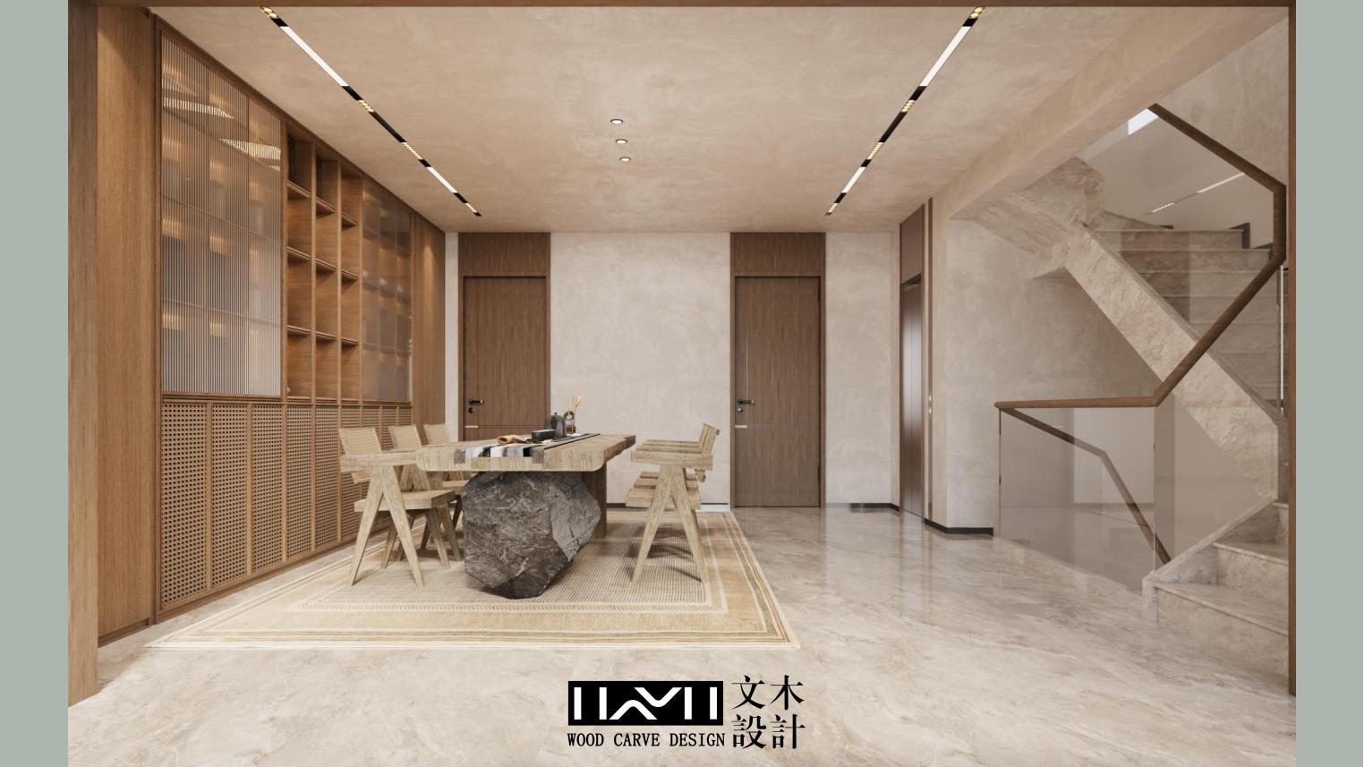 滇池ONE860㎡现代侘寂风丨中国昆明丨文木设计事务所-18