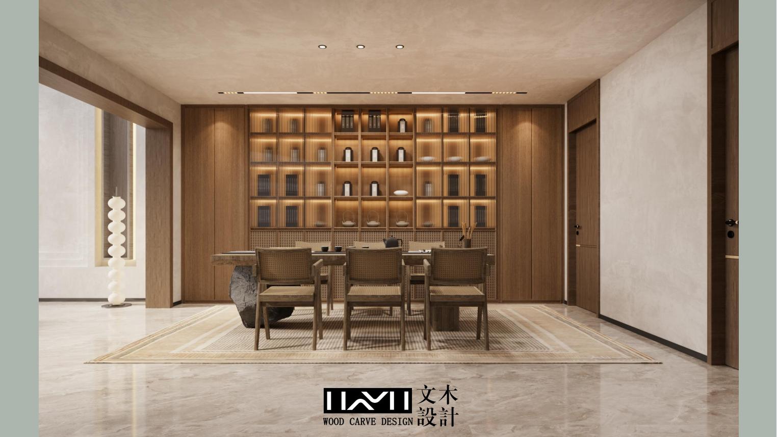 滇池ONE860㎡现代侘寂风丨中国昆明丨文木设计事务所-19