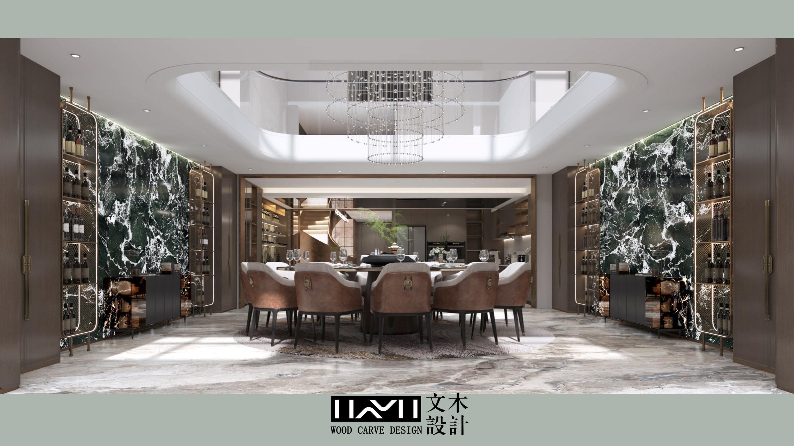 滇池ONE860㎡现代轻奢丨中国昆明丨文木设计事务所-8