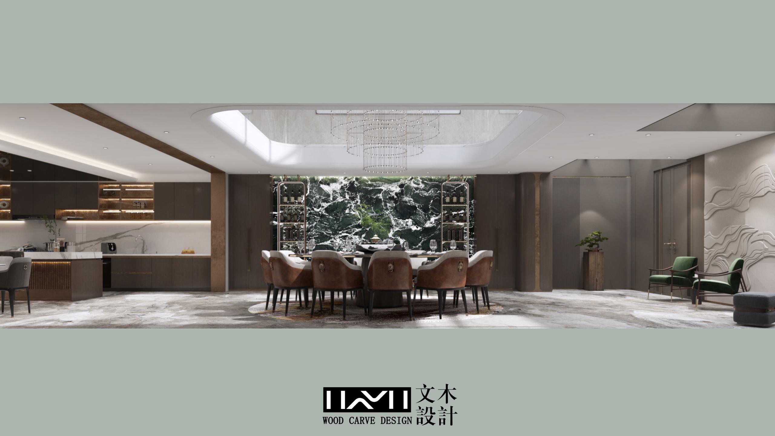 滇池ONE860㎡现代轻奢丨中国昆明丨文木设计事务所-10