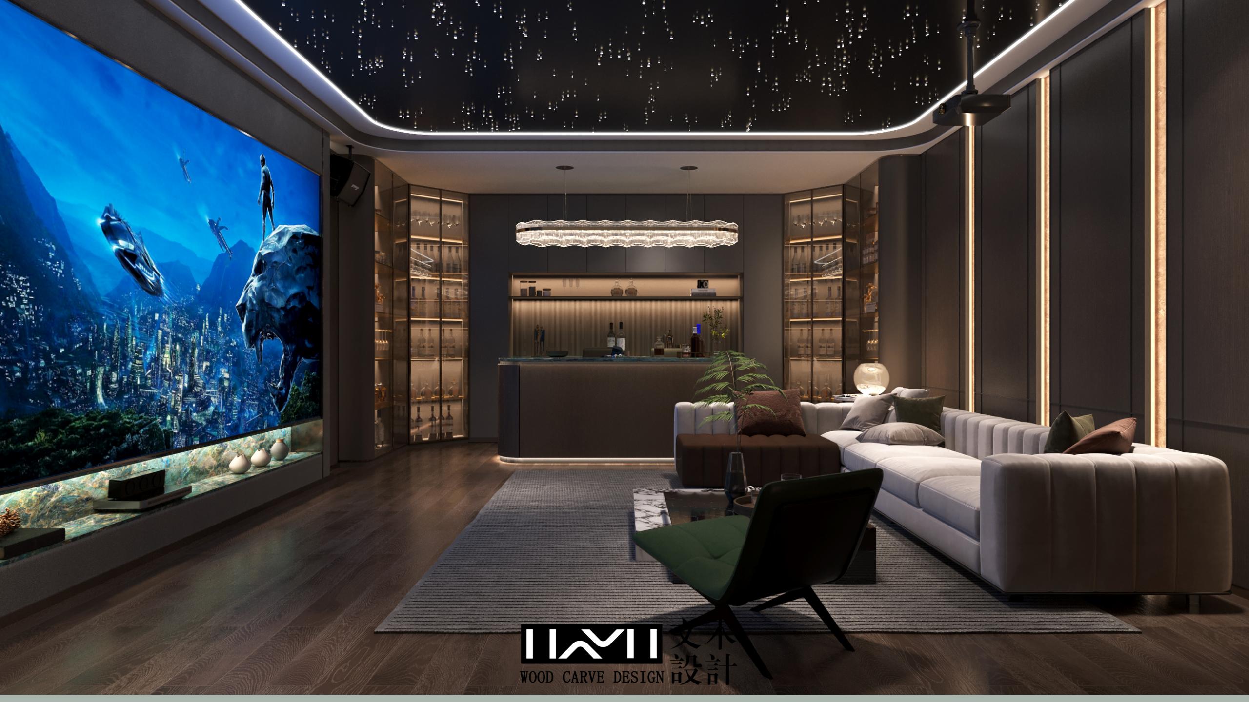 滇池ONE860㎡现代轻奢丨中国昆明丨文木设计事务所-12