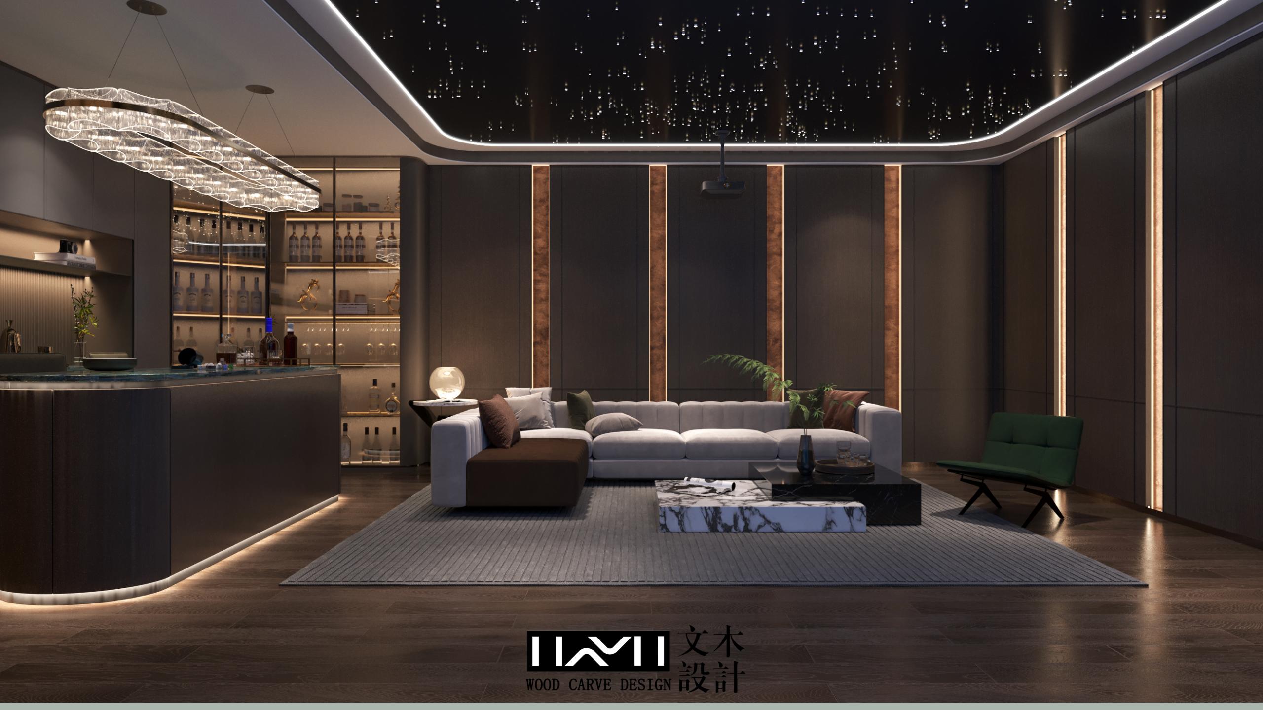 滇池ONE860㎡现代轻奢丨中国昆明丨文木设计事务所-14