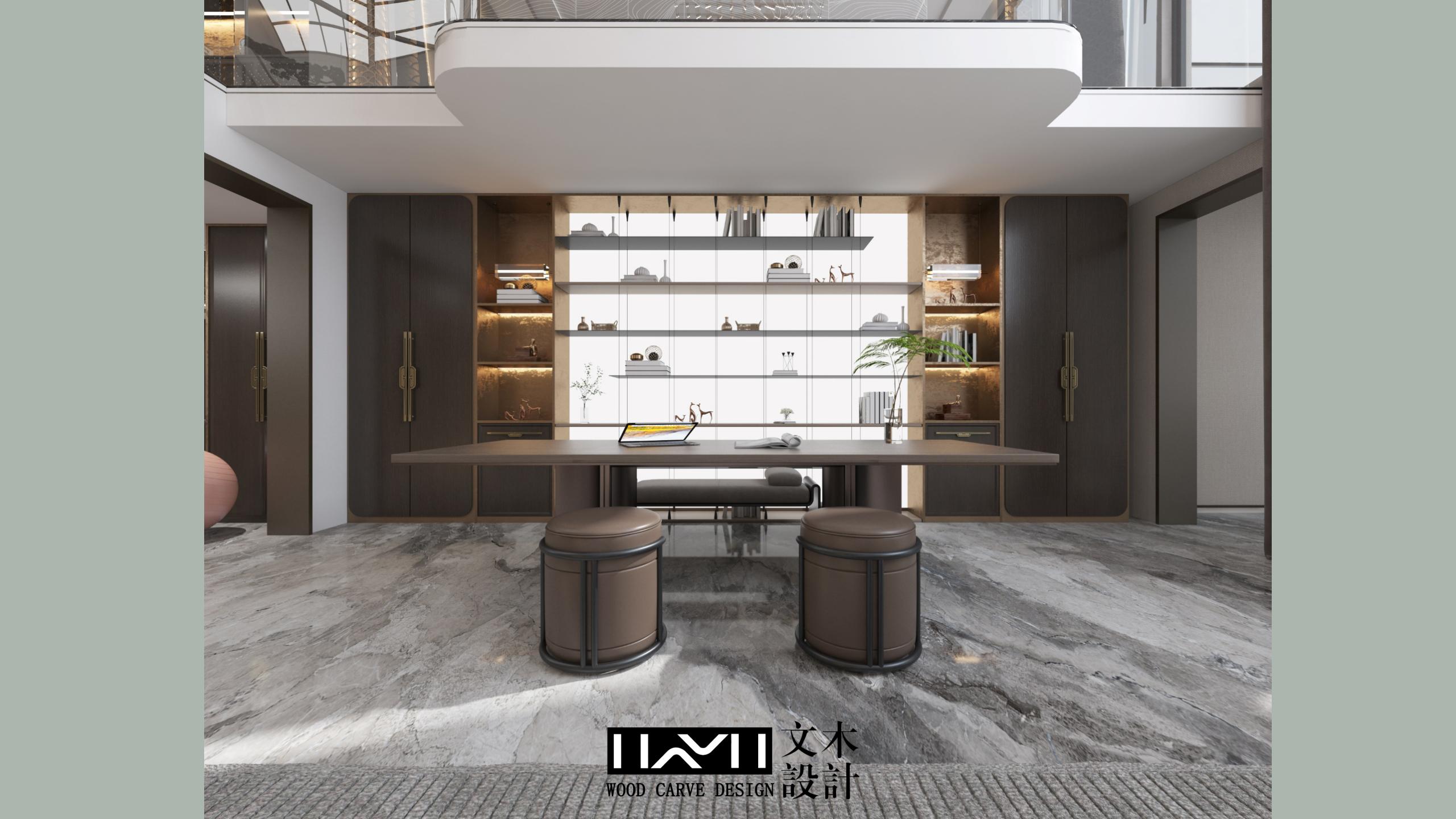 滇池ONE860㎡现代轻奢丨中国昆明丨文木设计事务所-23