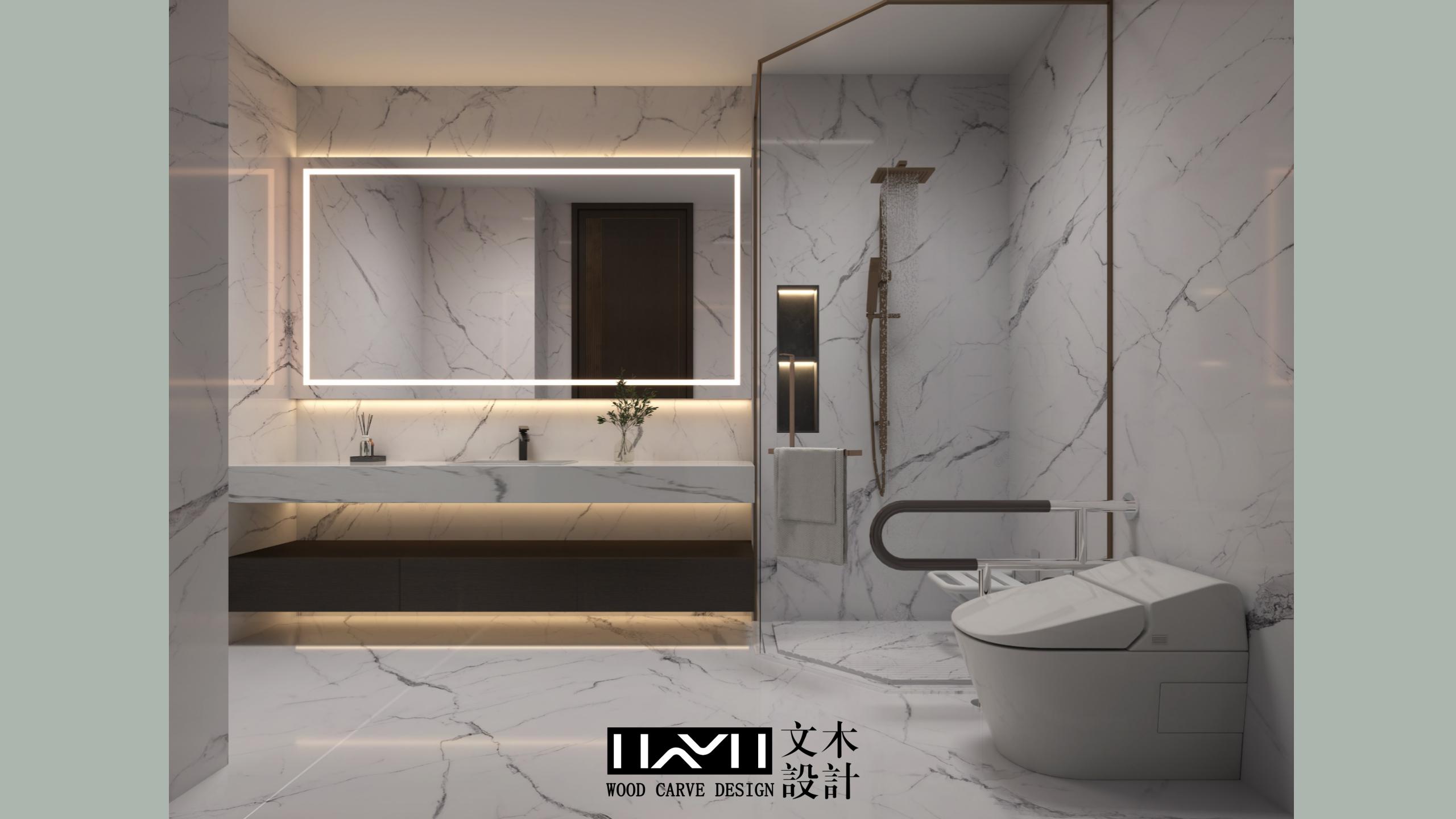 滇池ONE860㎡现代轻奢丨中国昆明丨文木设计事务所-37