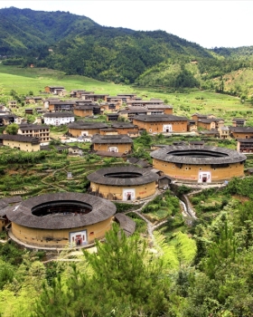 福建土楼丨中国龙岩丨福建土楼