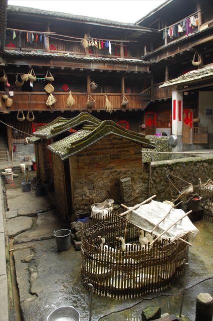 福建土楼丨中国龙岩丨福建土楼-1