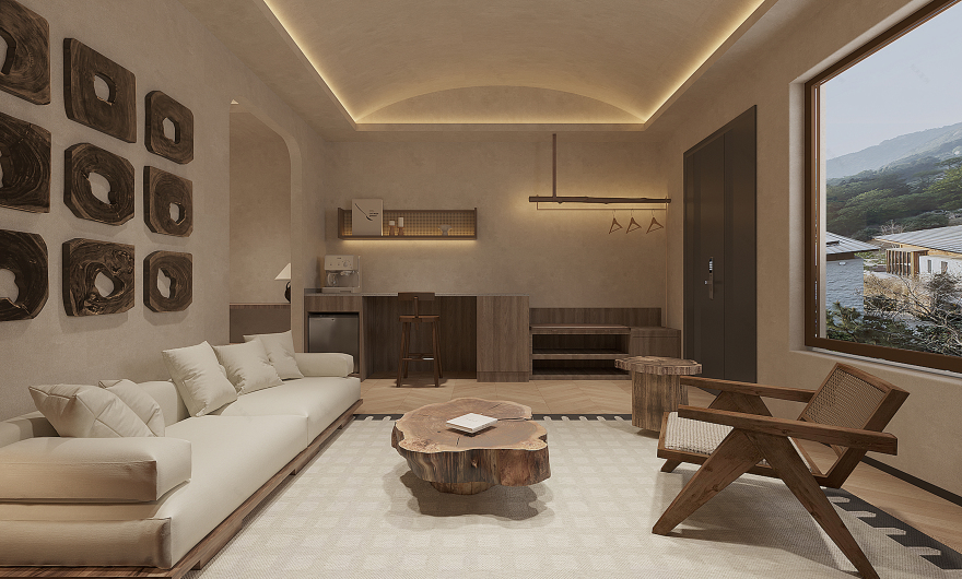 民宿客房丨中国赤峰丨李设计-7