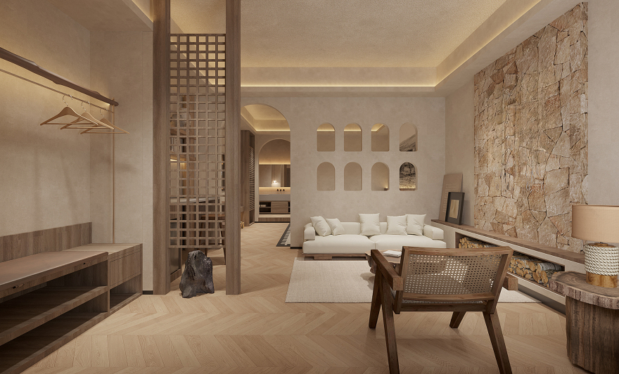 民宿客房丨中国赤峰丨李设计-9