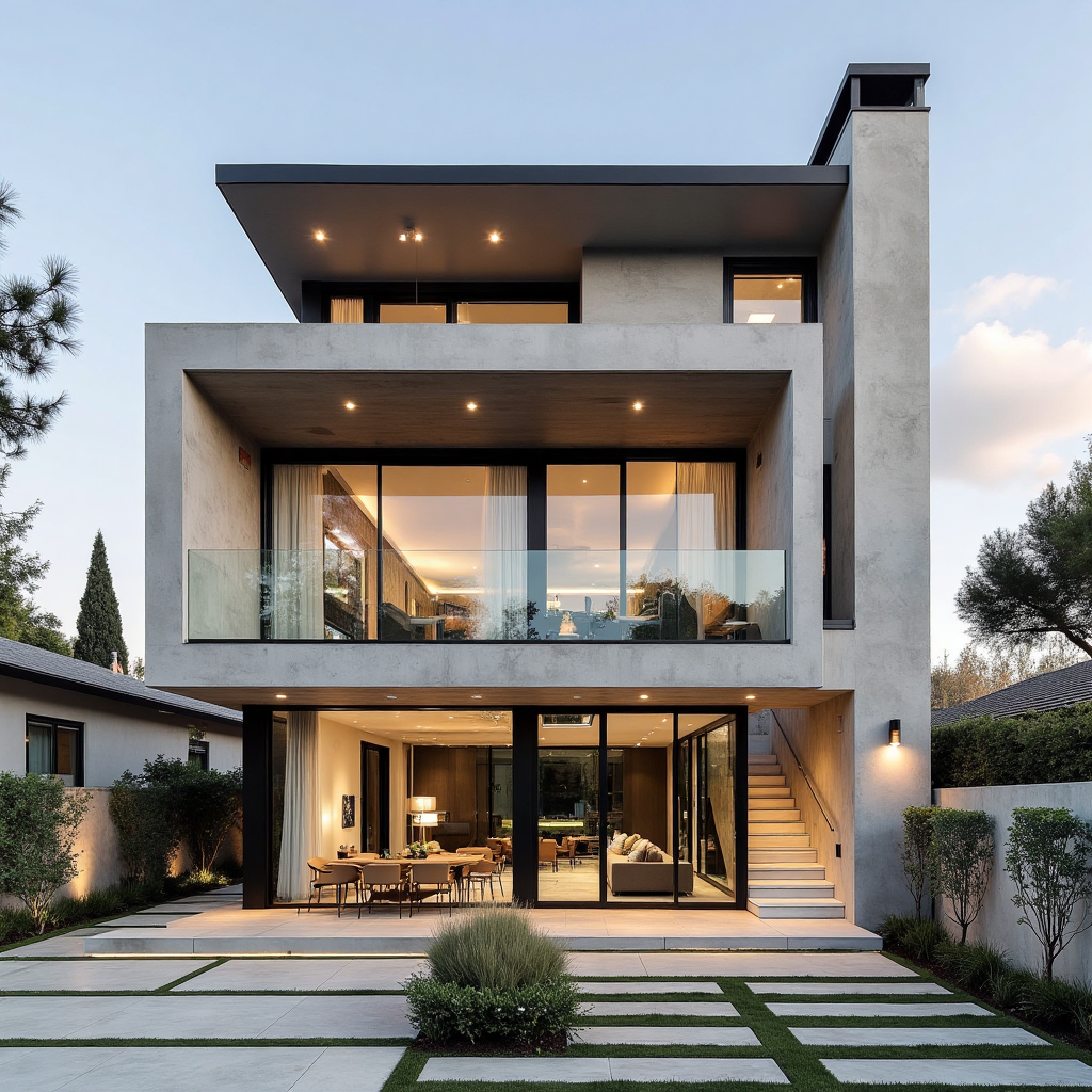 现代别墅丨中国天津丨青羽MOSS-2