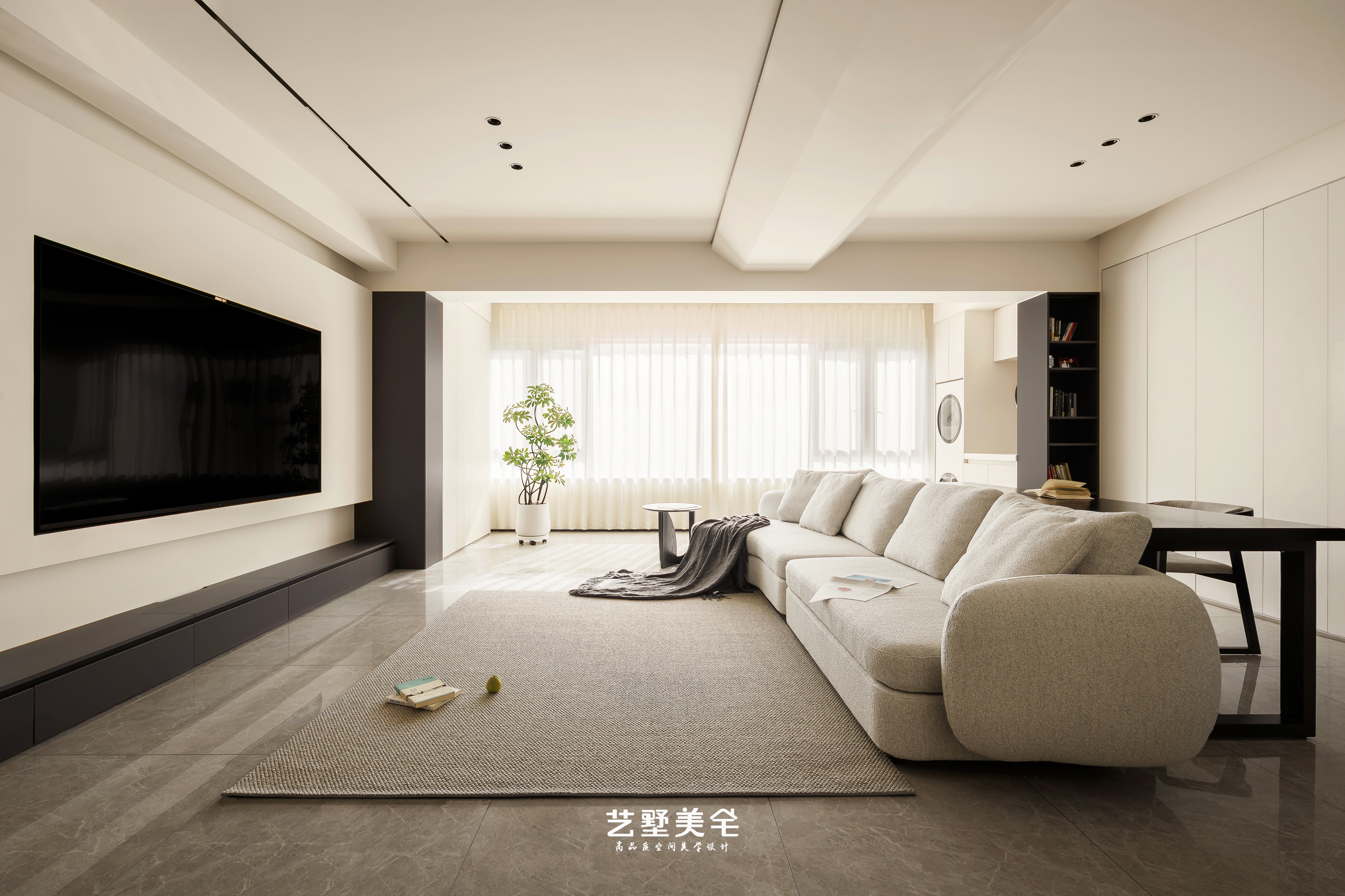 实景 · 117㎡理性框架下的诗意栖居丨中国合肥丨艺墅美宅漫妮-8