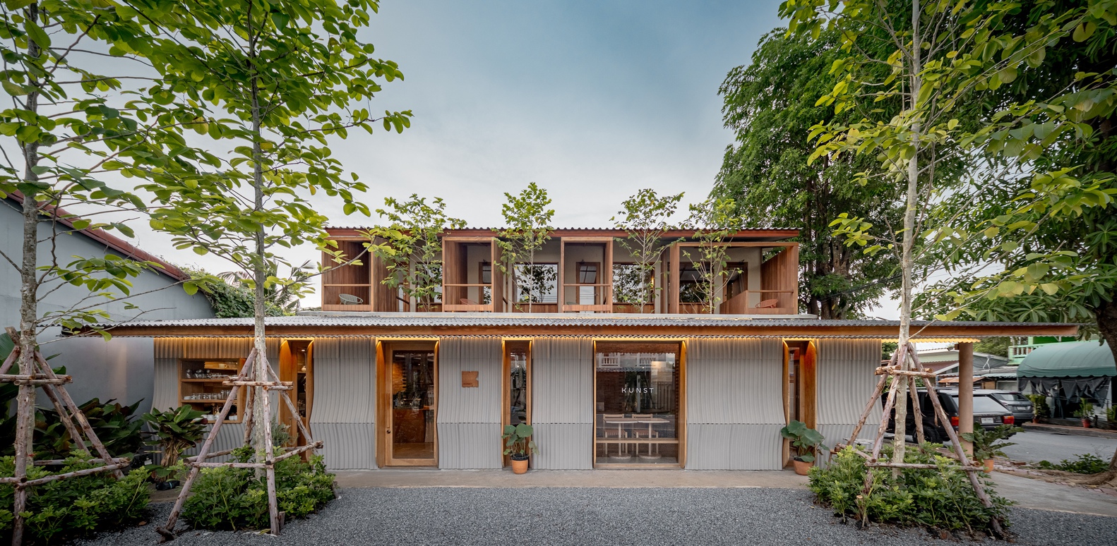 酒店建筑/酒店/咖啡店室内设计丨泰国丨 BodinChapa Architects-13