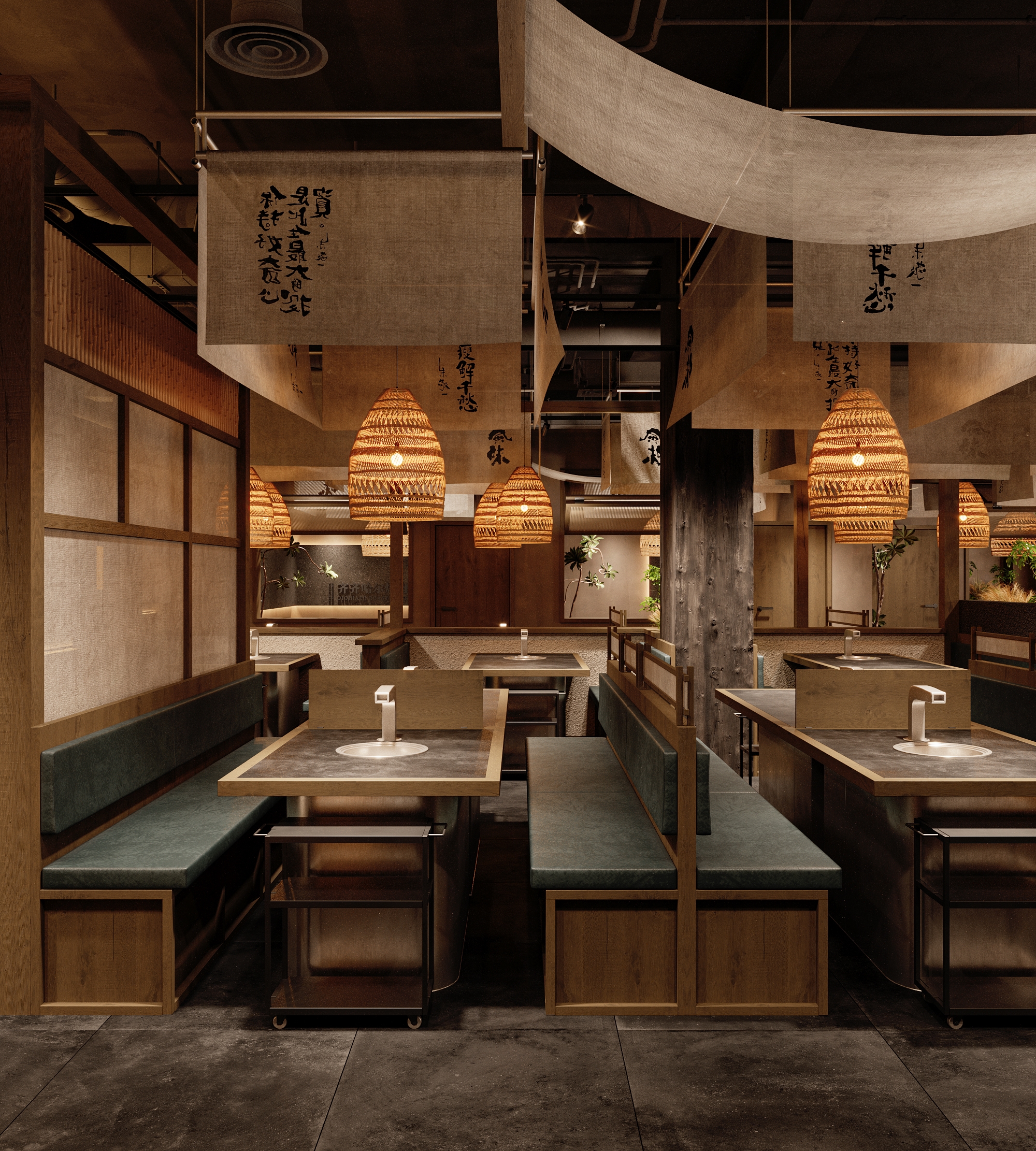 山野诧寂烤肉店丨中国西安丨CcY设计-5