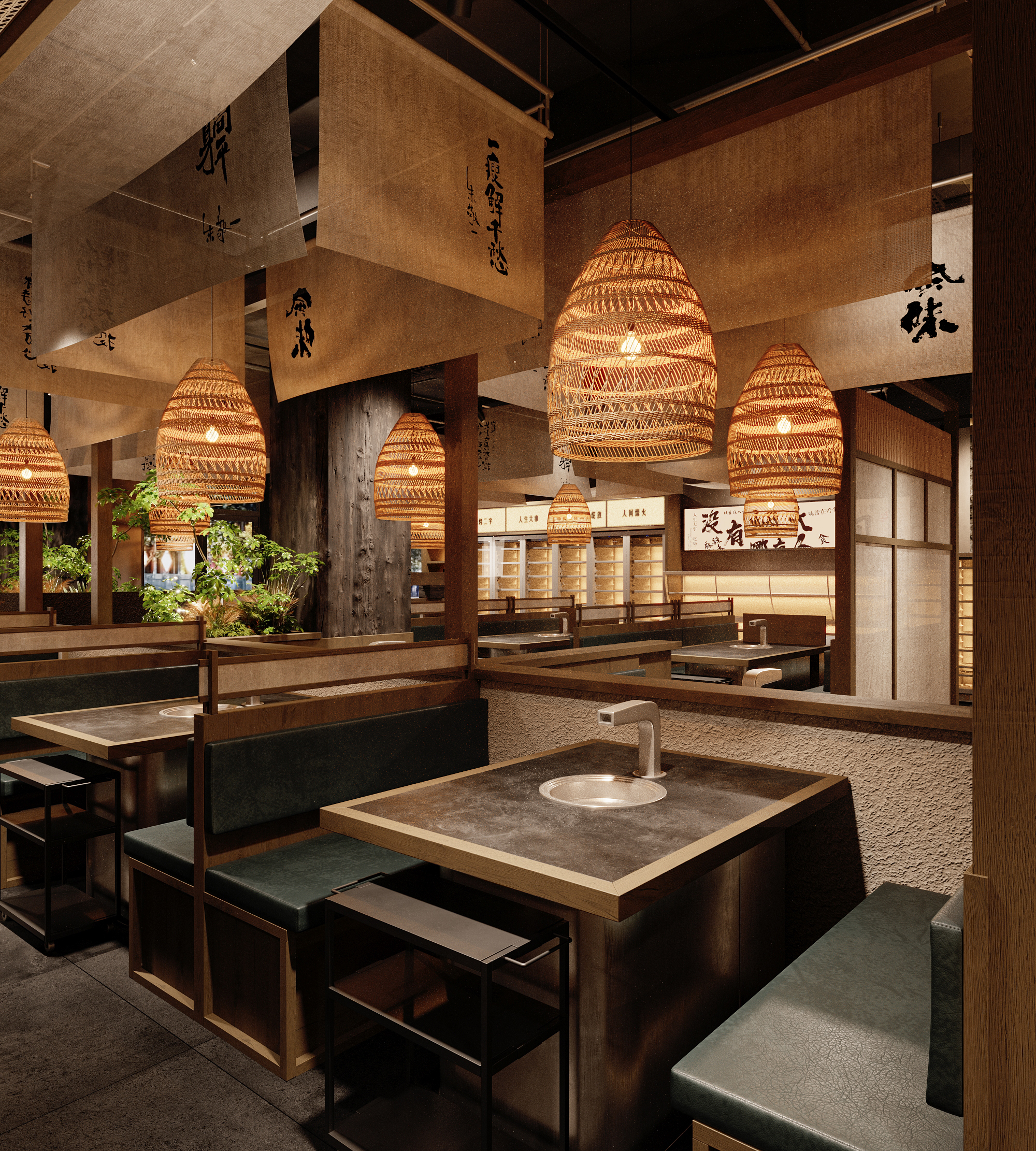 山野诧寂烤肉店丨中国西安丨CcY设计-10