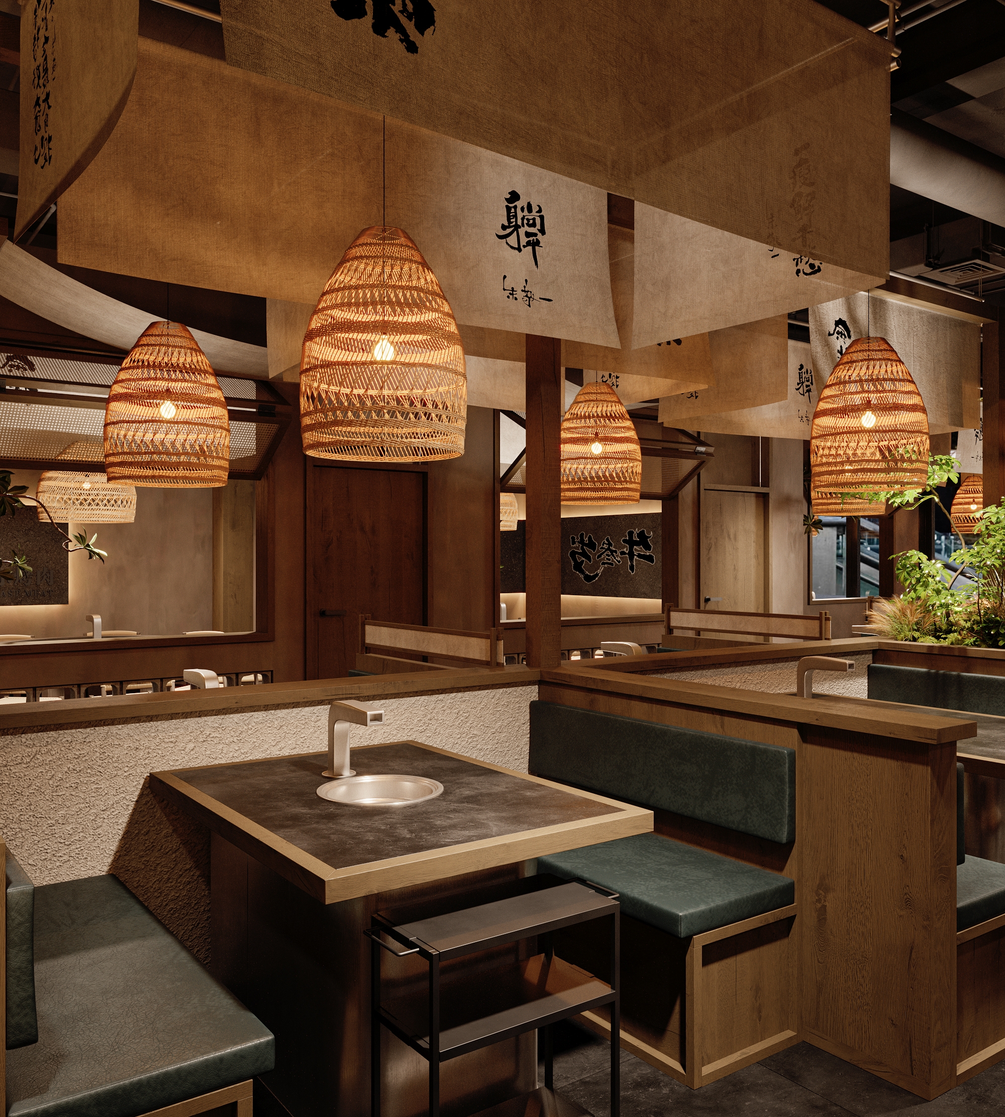 山野诧寂烤肉店丨中国西安丨CcY设计-9