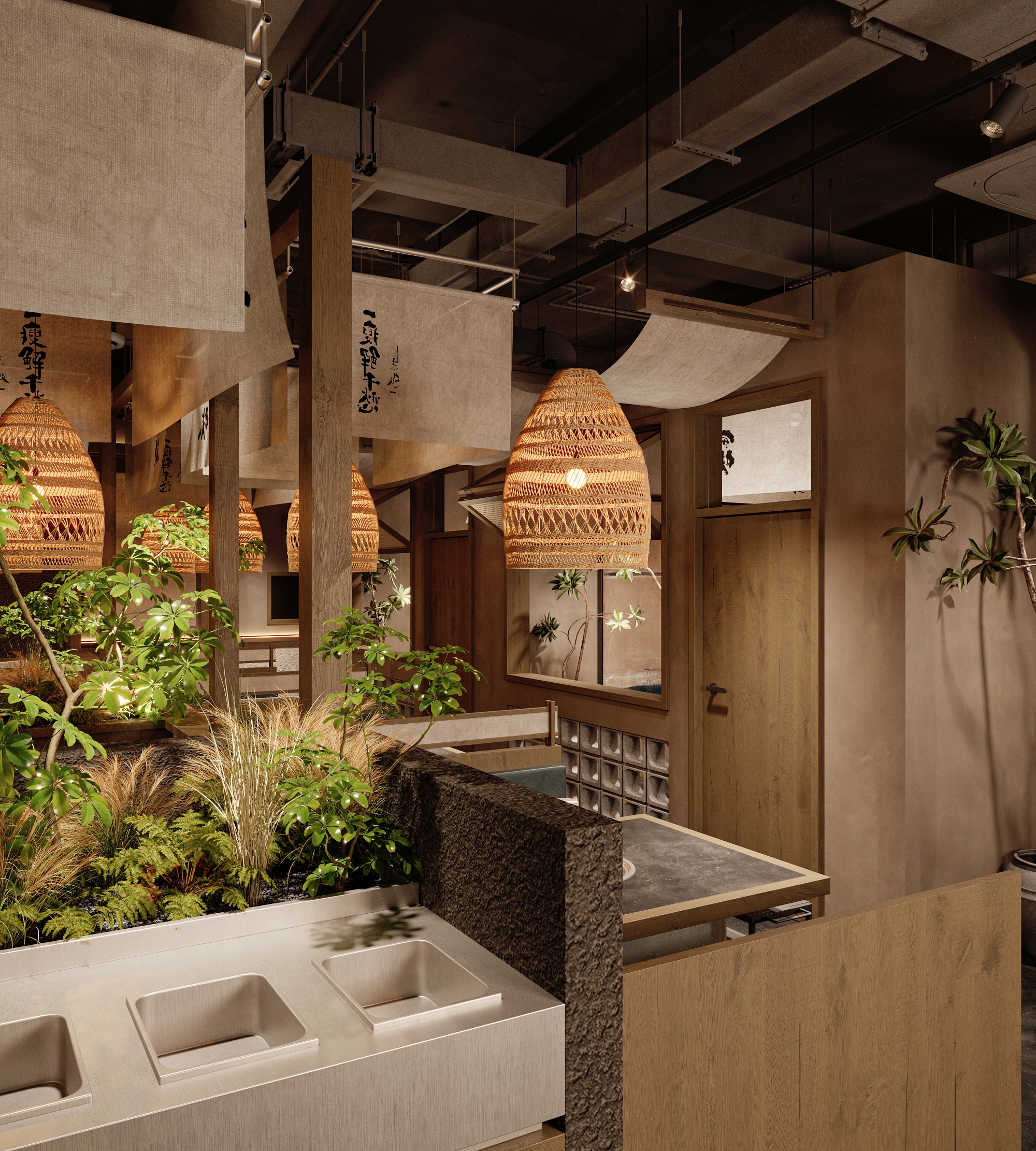 山野诧寂烤肉店丨中国西安丨CcY设计-8