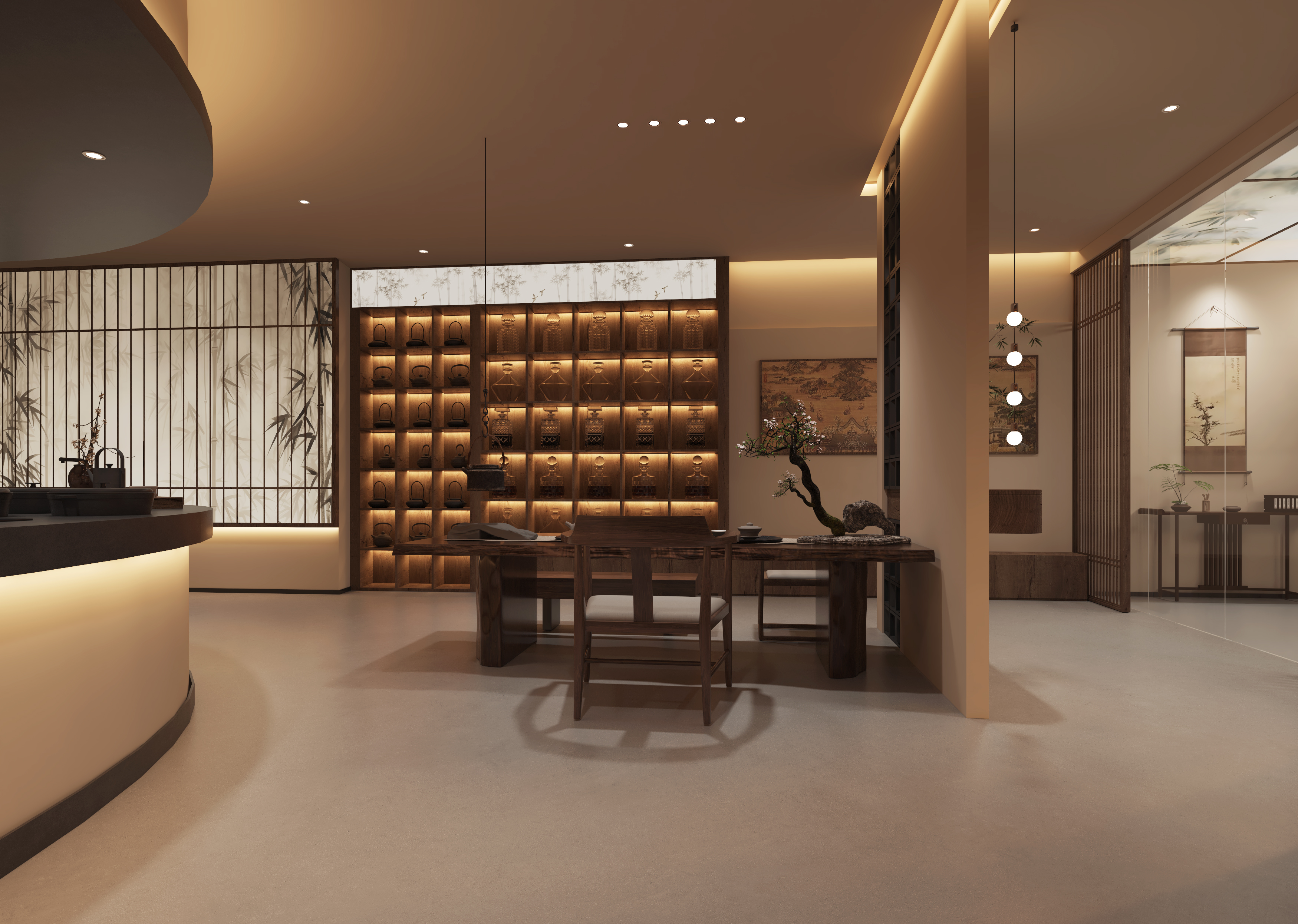 500m²宋氏美学养生馆丨中国淮南丨周周设计-6