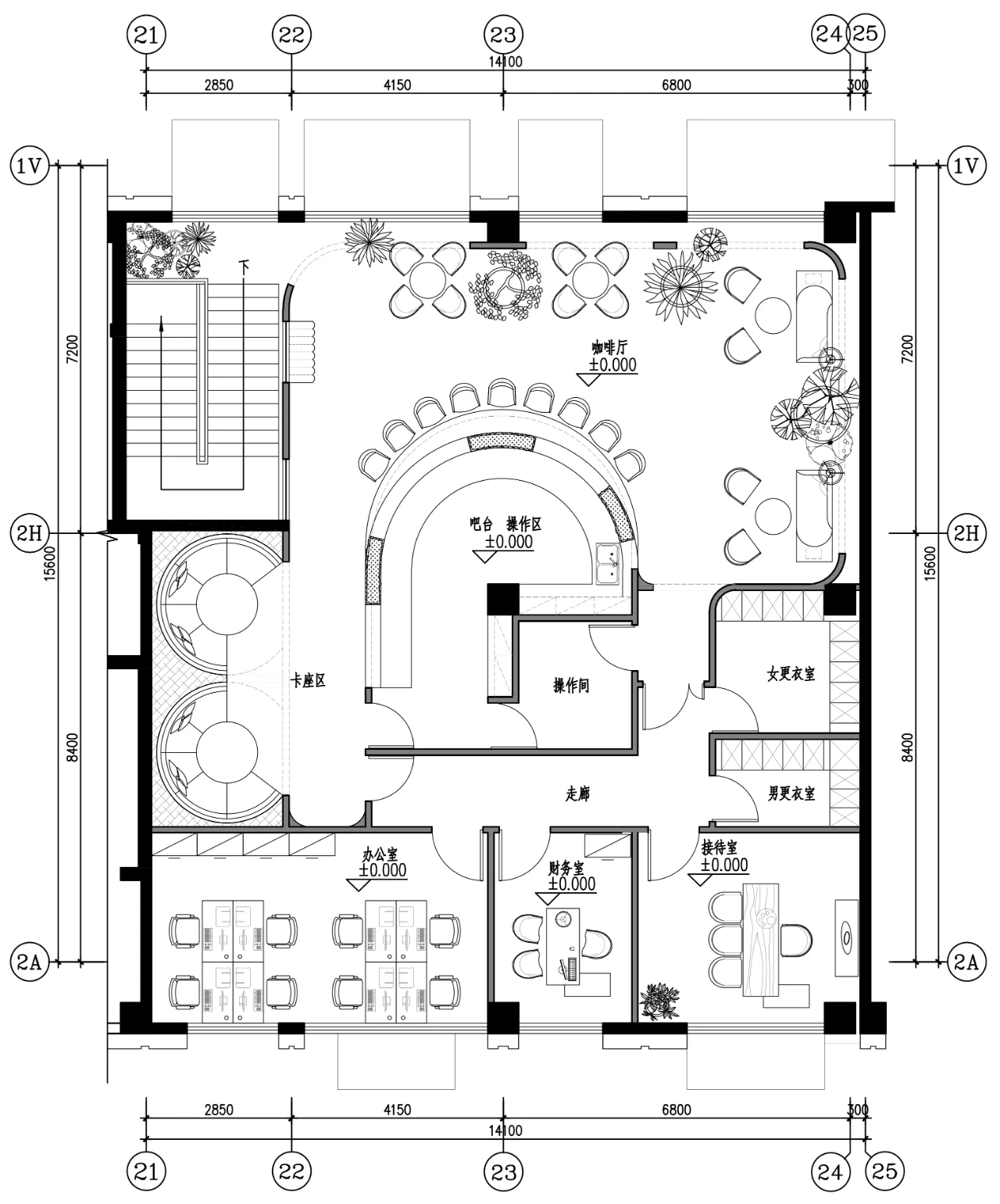 小园林、大游廊丨中国临沂丨北京有得寮设计咨询有限公司/邓威-25