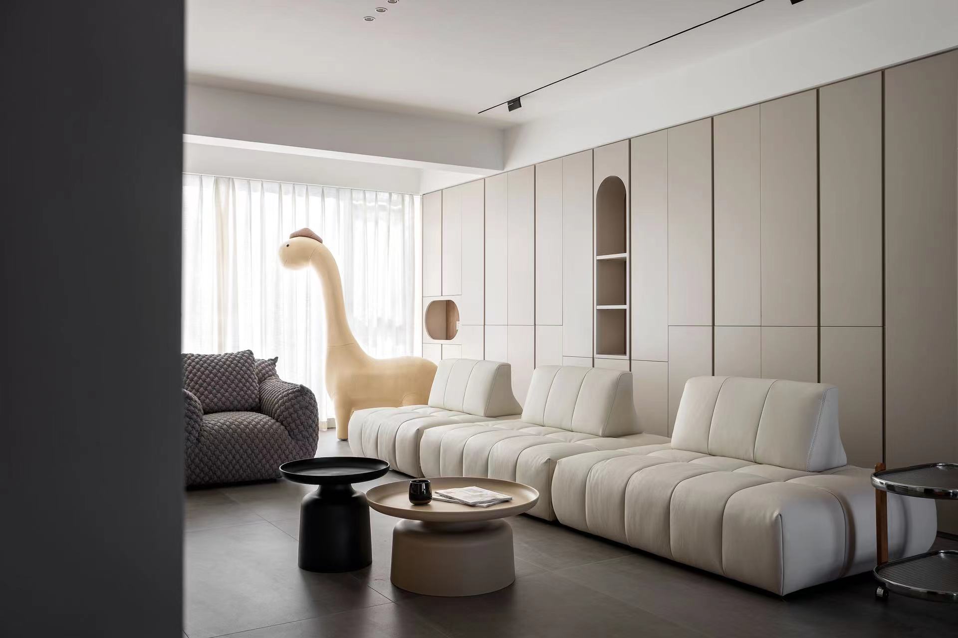 温柔奶油风家居案例丨中国长沙丨陈彬-6