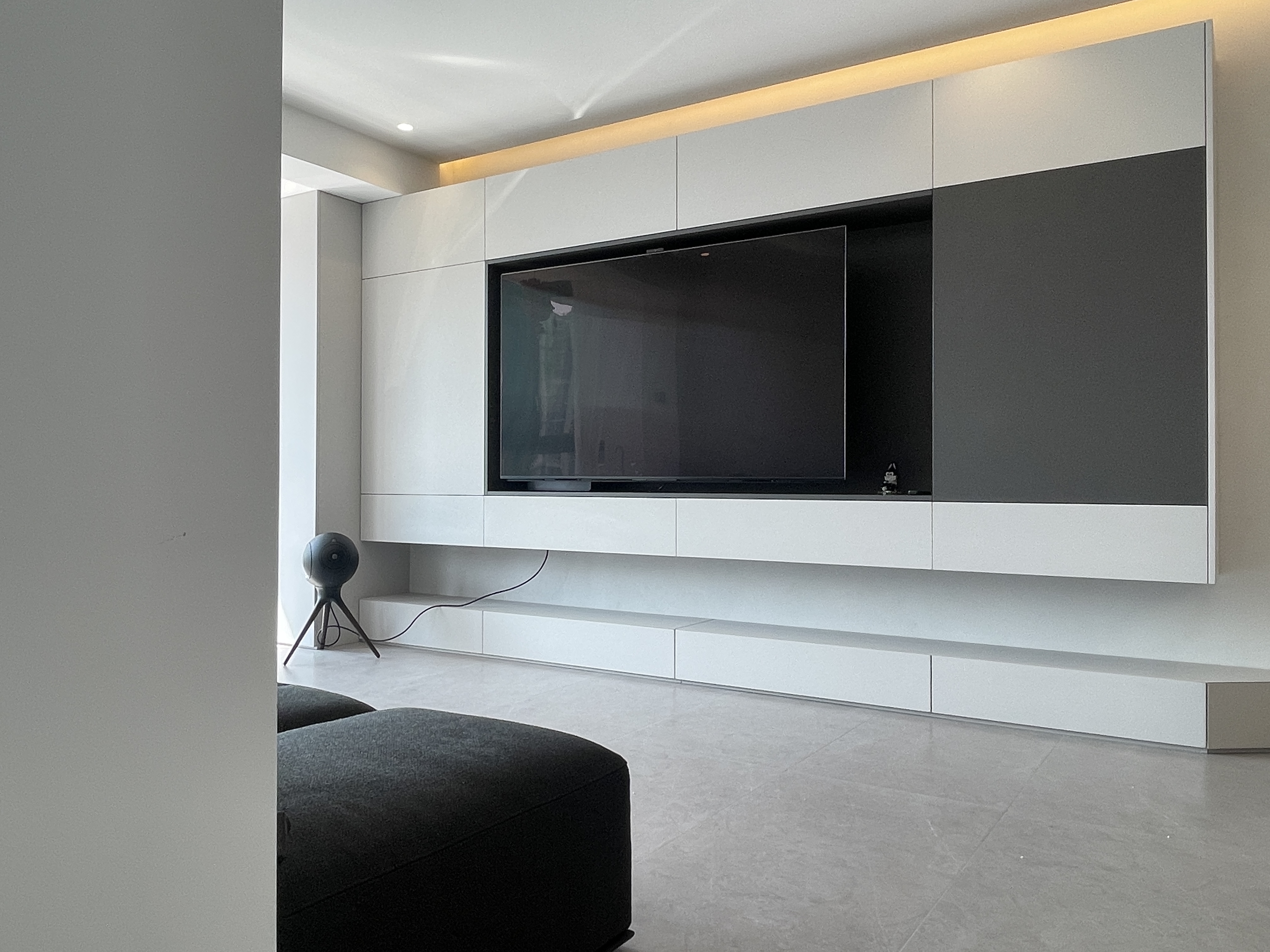 素色美学！看这套极简家装如何拿捏空间质感丨中国深圳丨陈彬-5