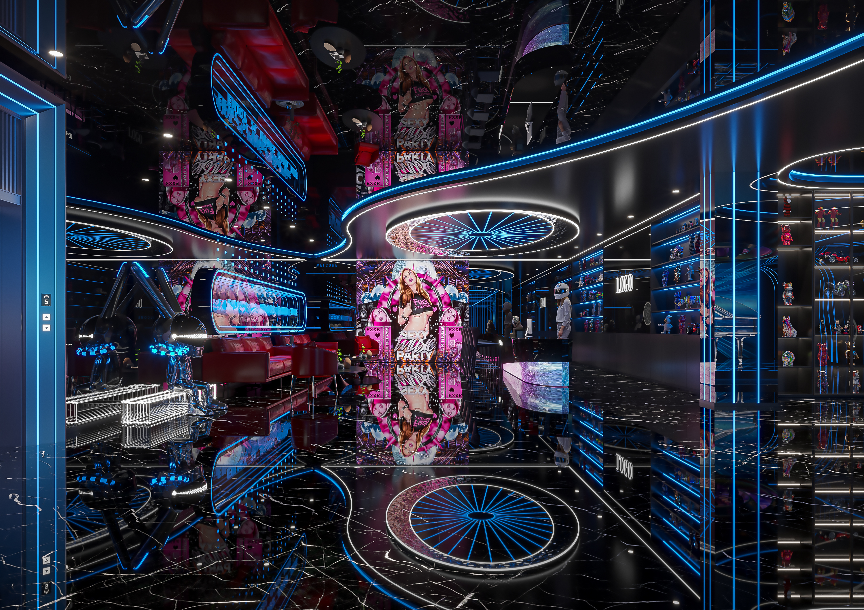 JINYE KTV丨中国焦作丨ZF设计-7