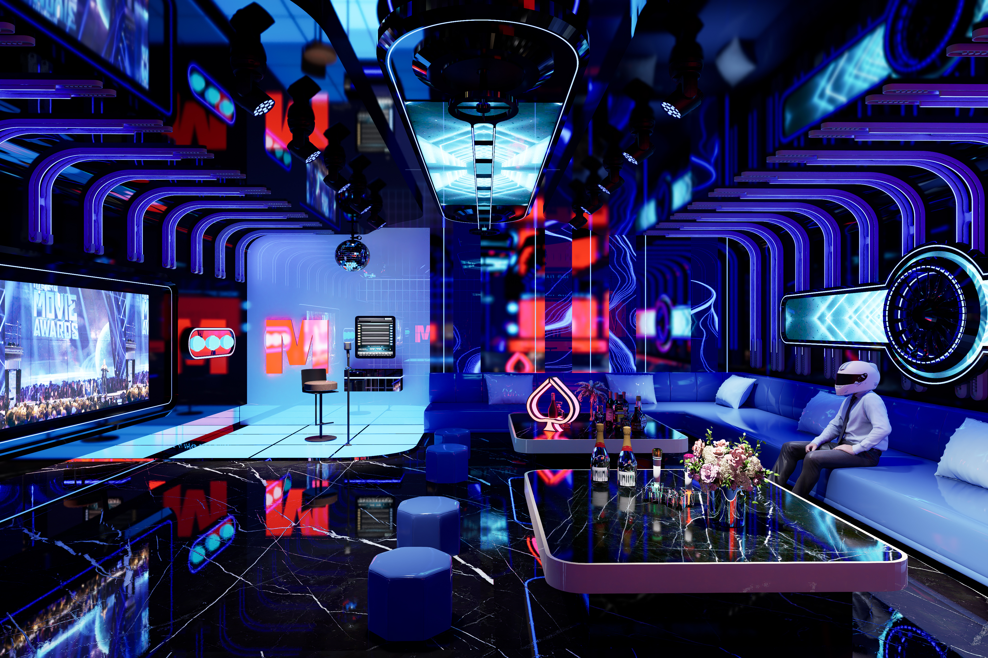 JINYE KTV丨中国焦作丨ZF设计-13