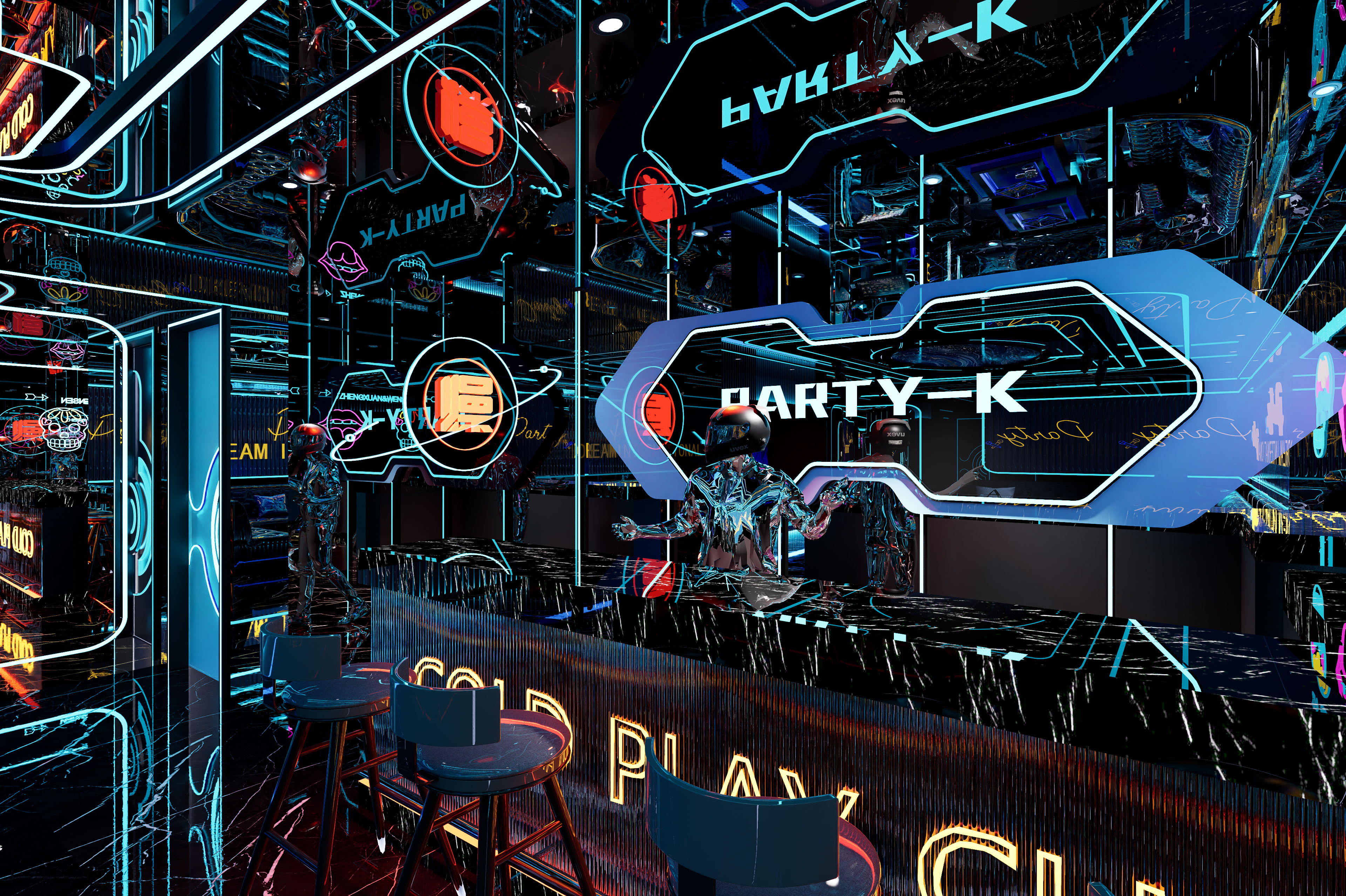 JINYE KTV丨中国焦作丨ZF设计-23