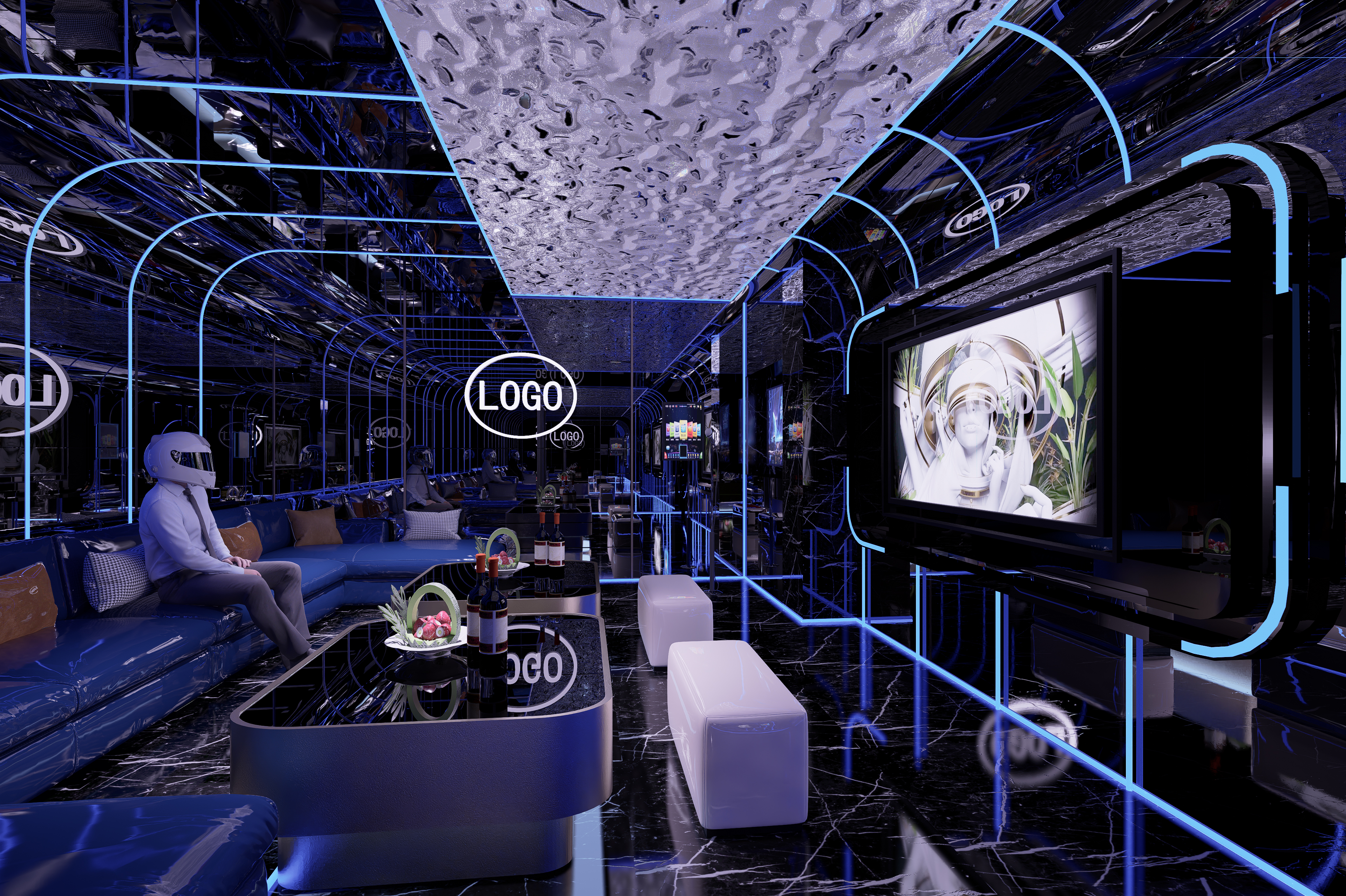 JINYE KTV丨中国焦作丨ZF设计-27