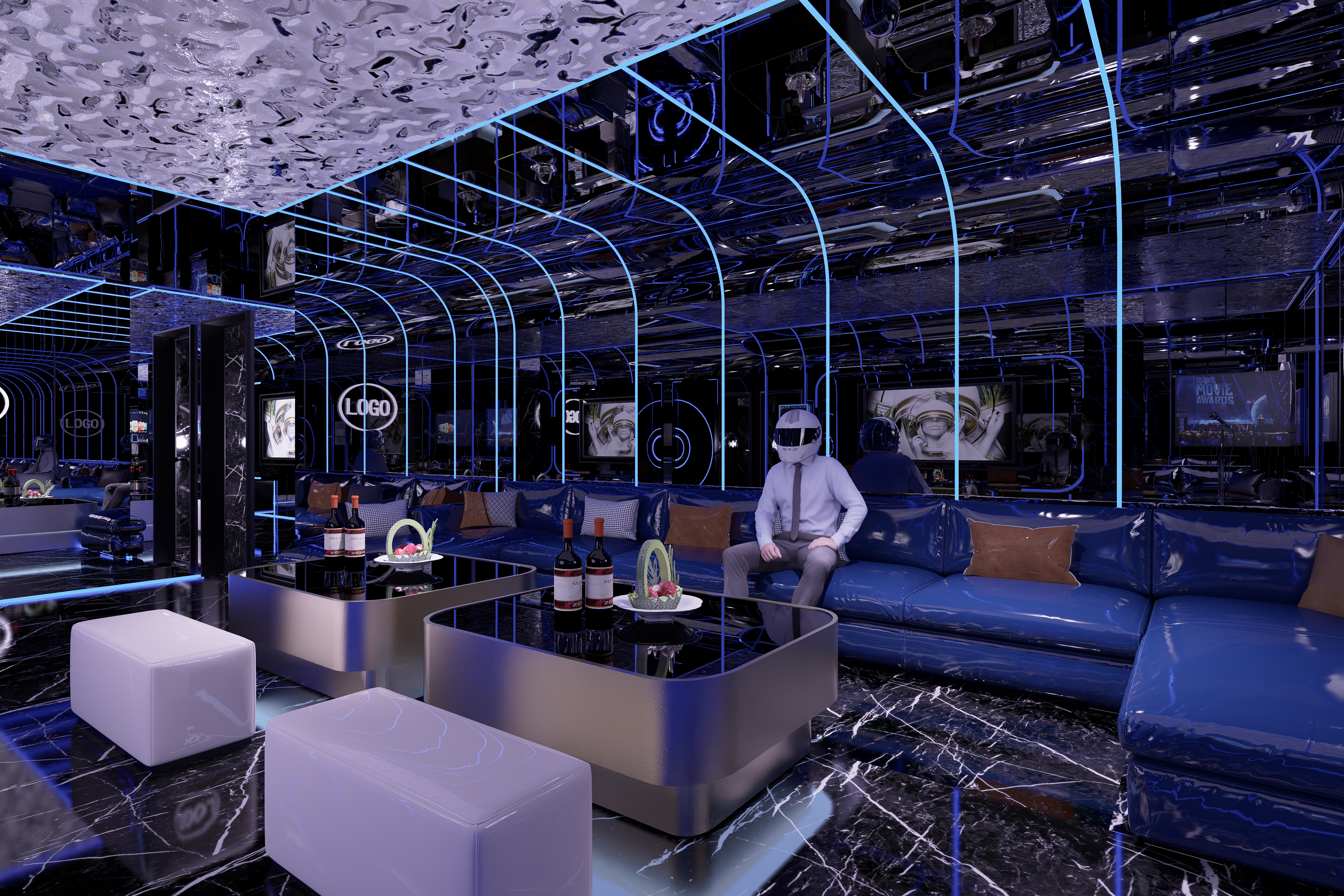 JINYE KTV丨中国焦作丨ZF设计-30