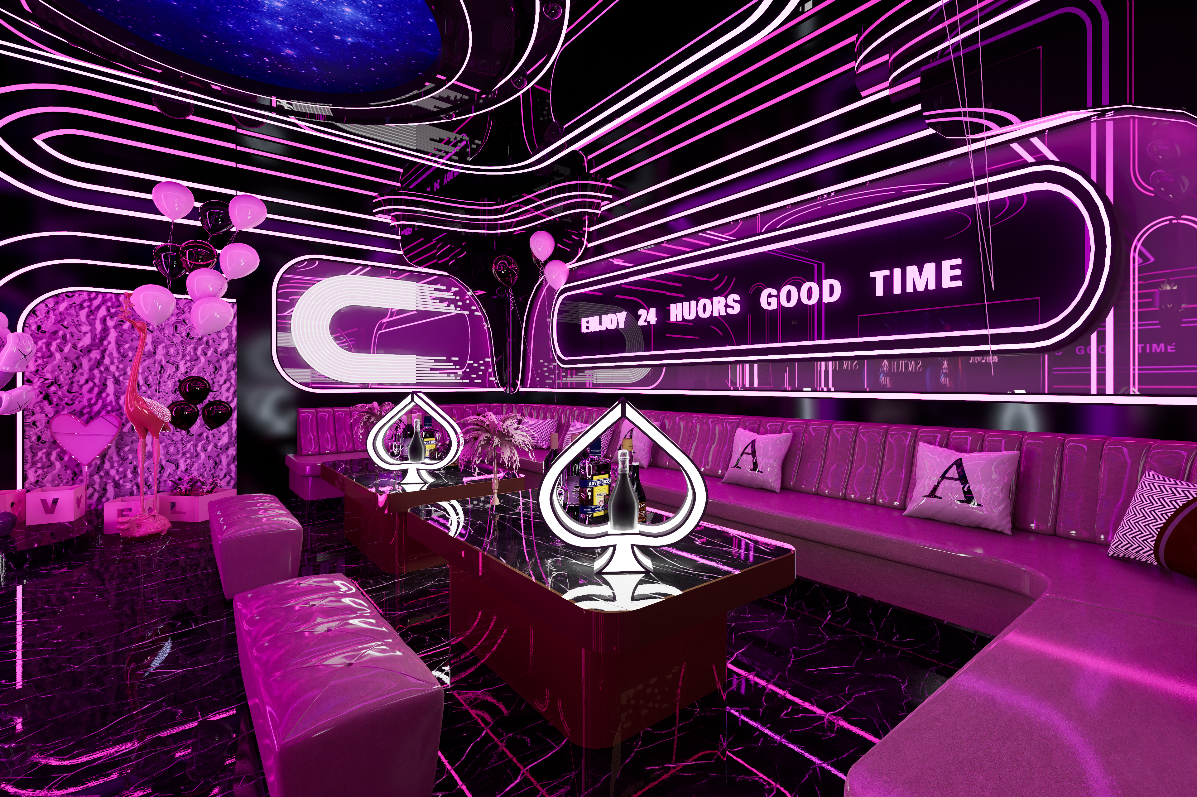 JINYE KTV丨中国焦作丨ZF设计-34