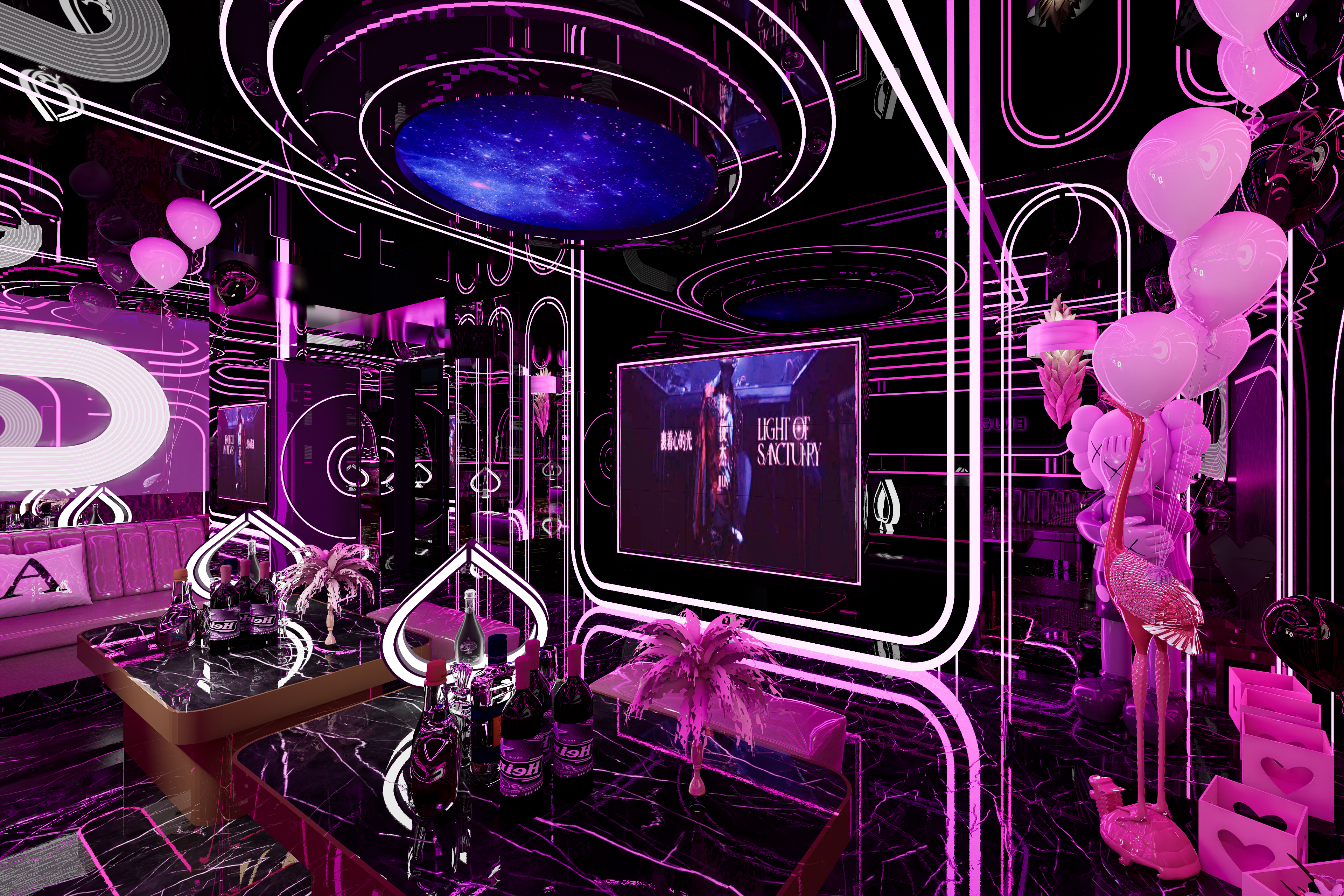 JINYE KTV丨中国焦作丨ZF设计-35