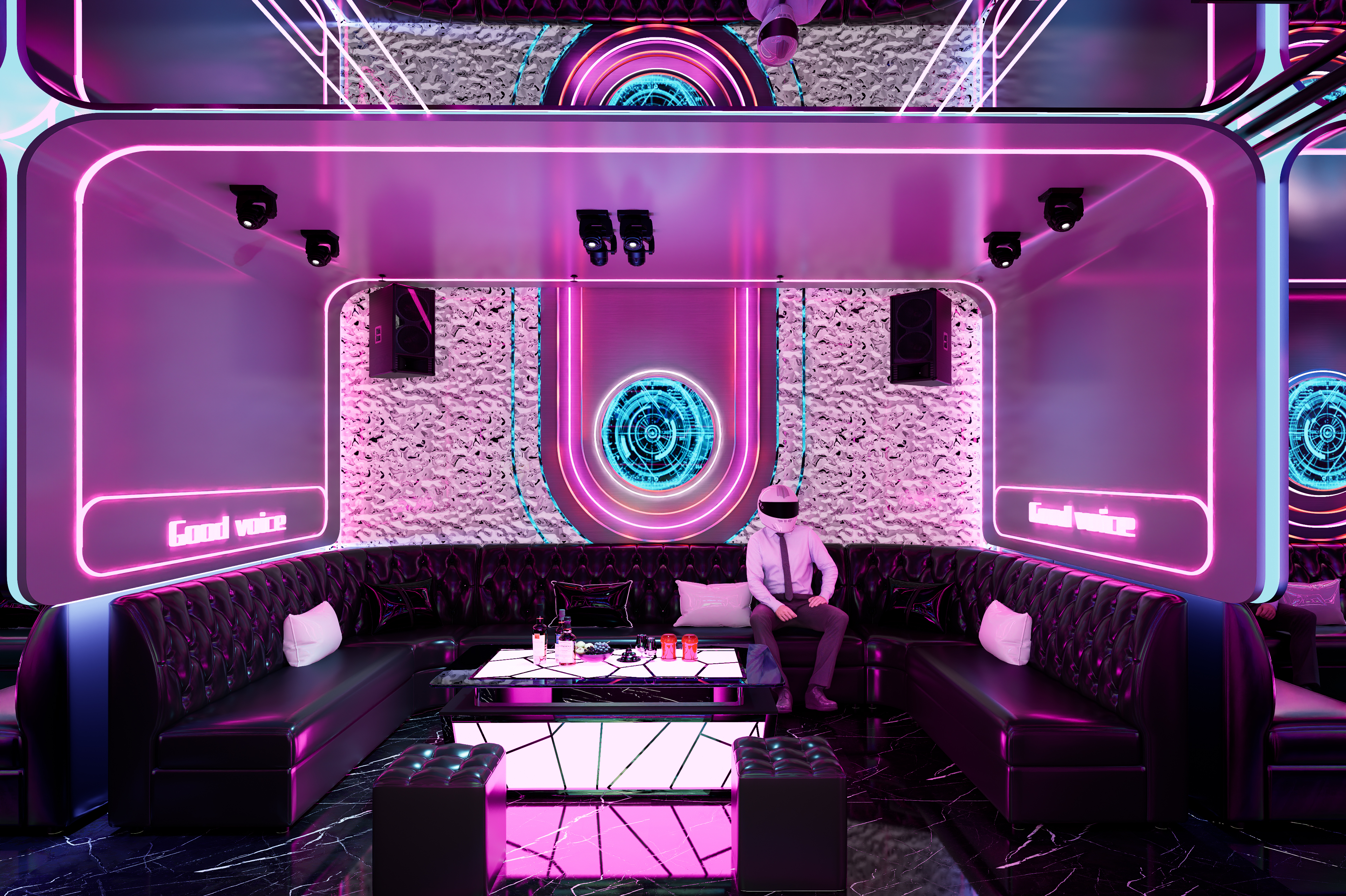 JINYE KTV丨中国焦作丨ZF设计-38