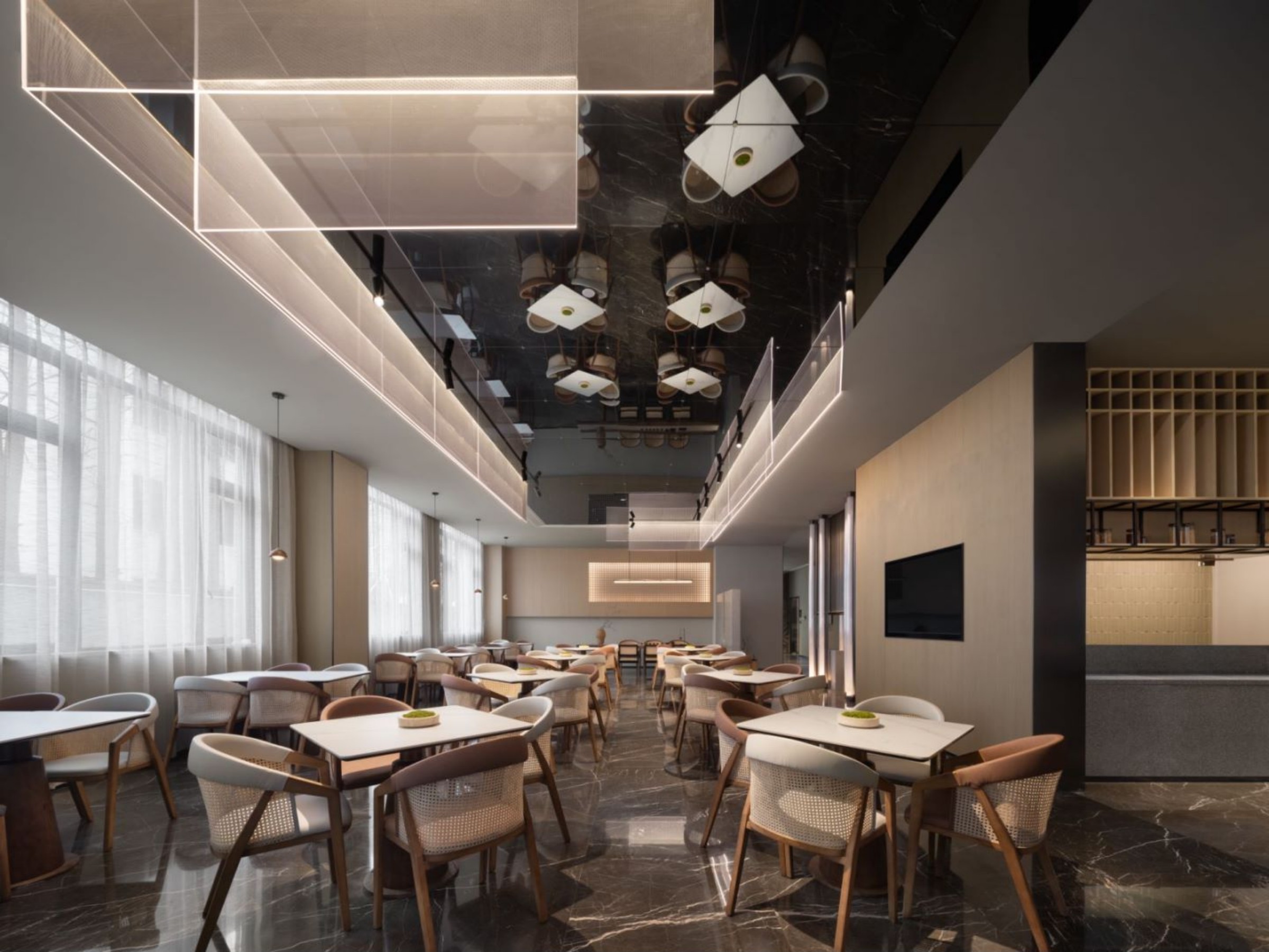 上海五角场亚朵酒店丨中国上海丨三谷无界设计-12