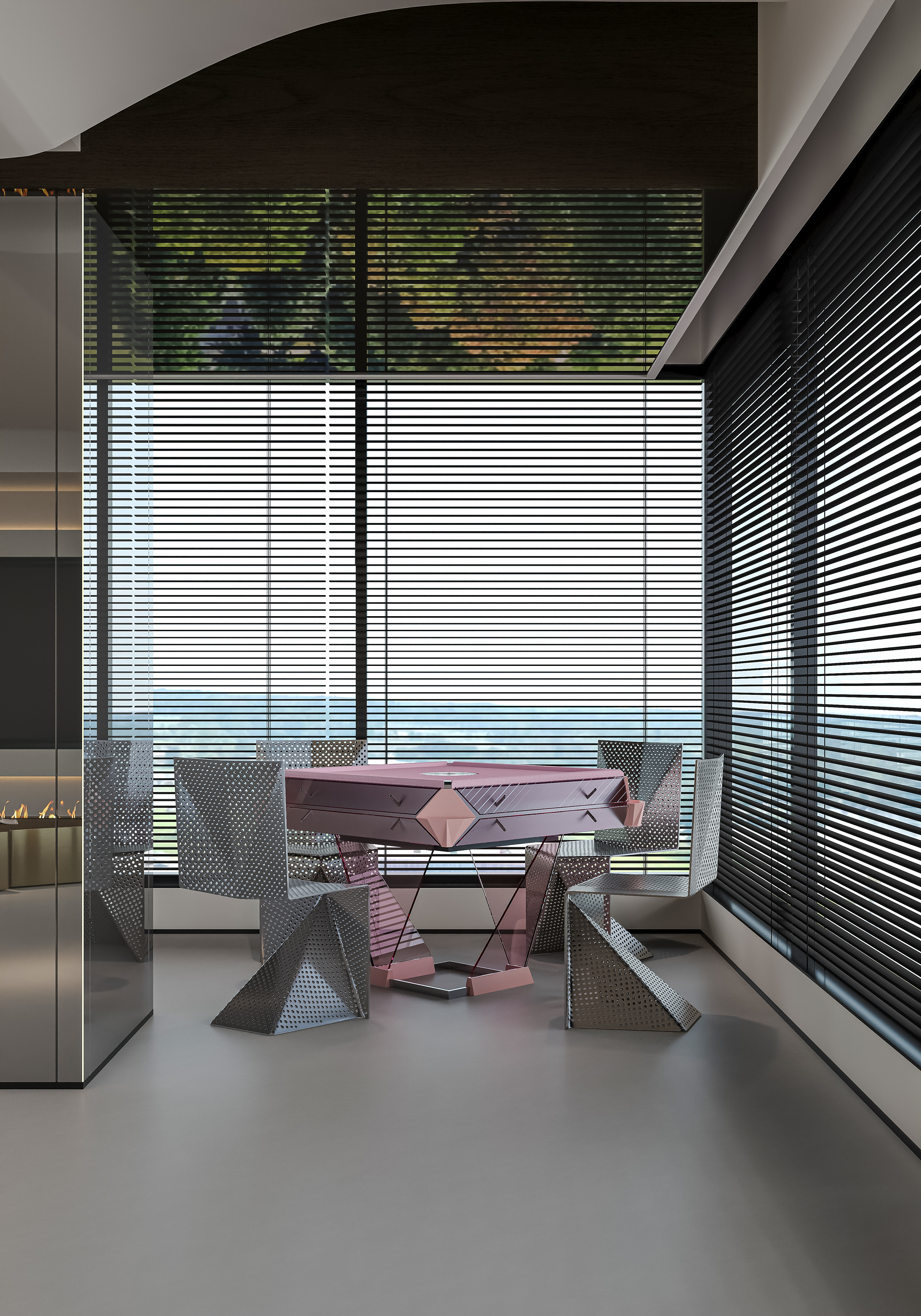 现代简约大平层丨中国郑州丨连朝露-12