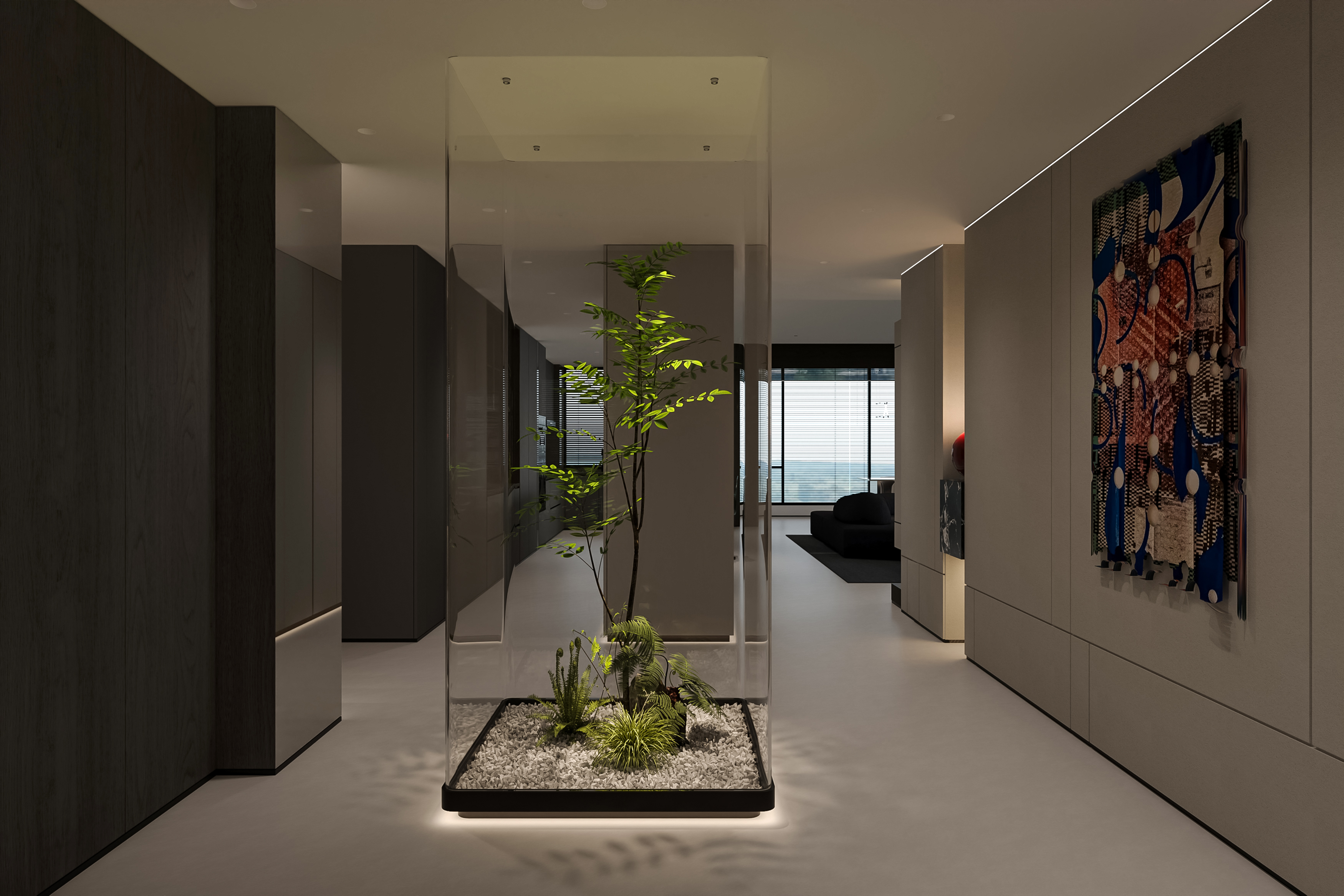 现代简约大平层丨中国郑州丨连朝露-15