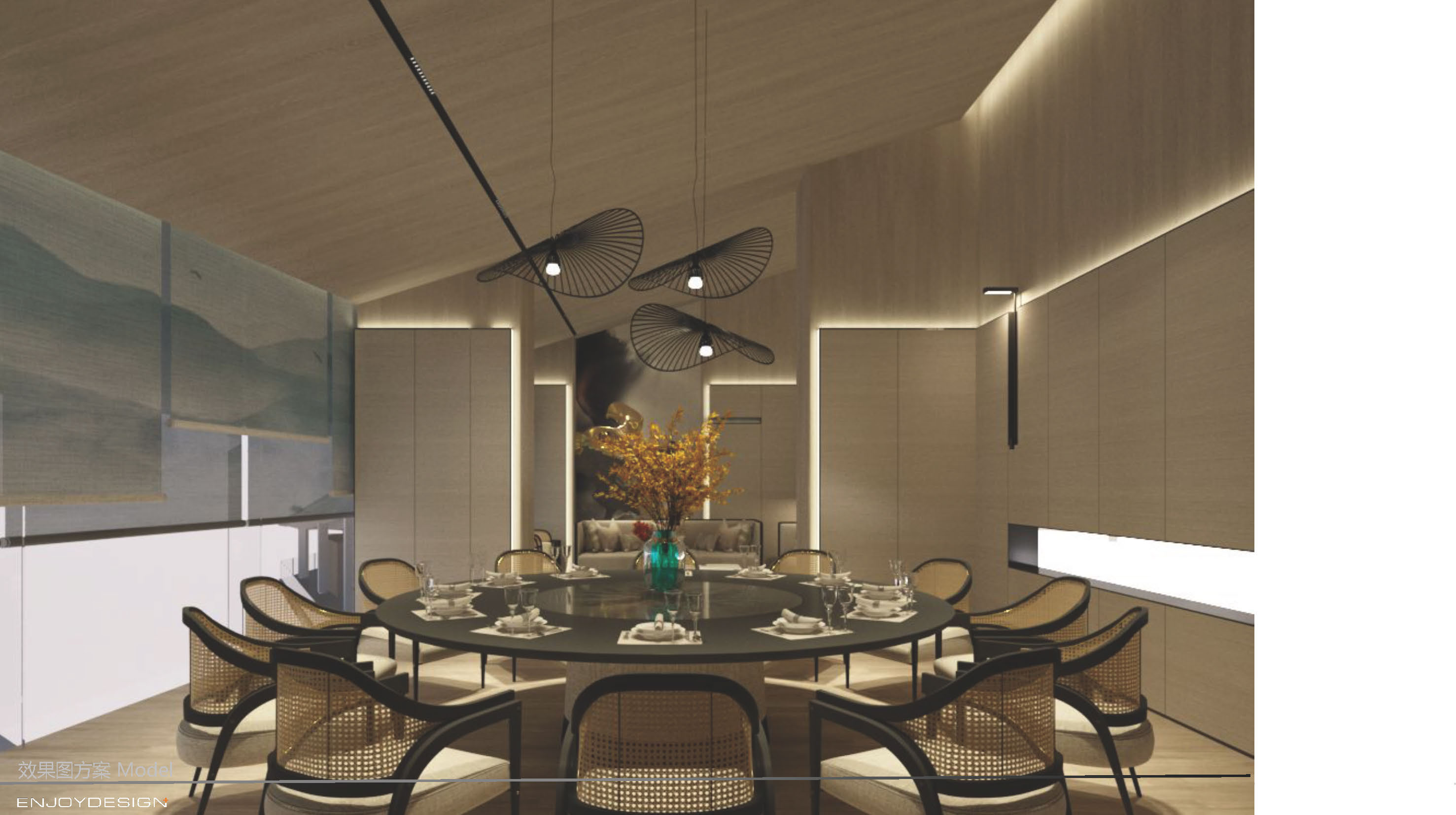 万科眉州文化村东坡书院室内设计丨中国眉山丨ENJOYDESIGON-101