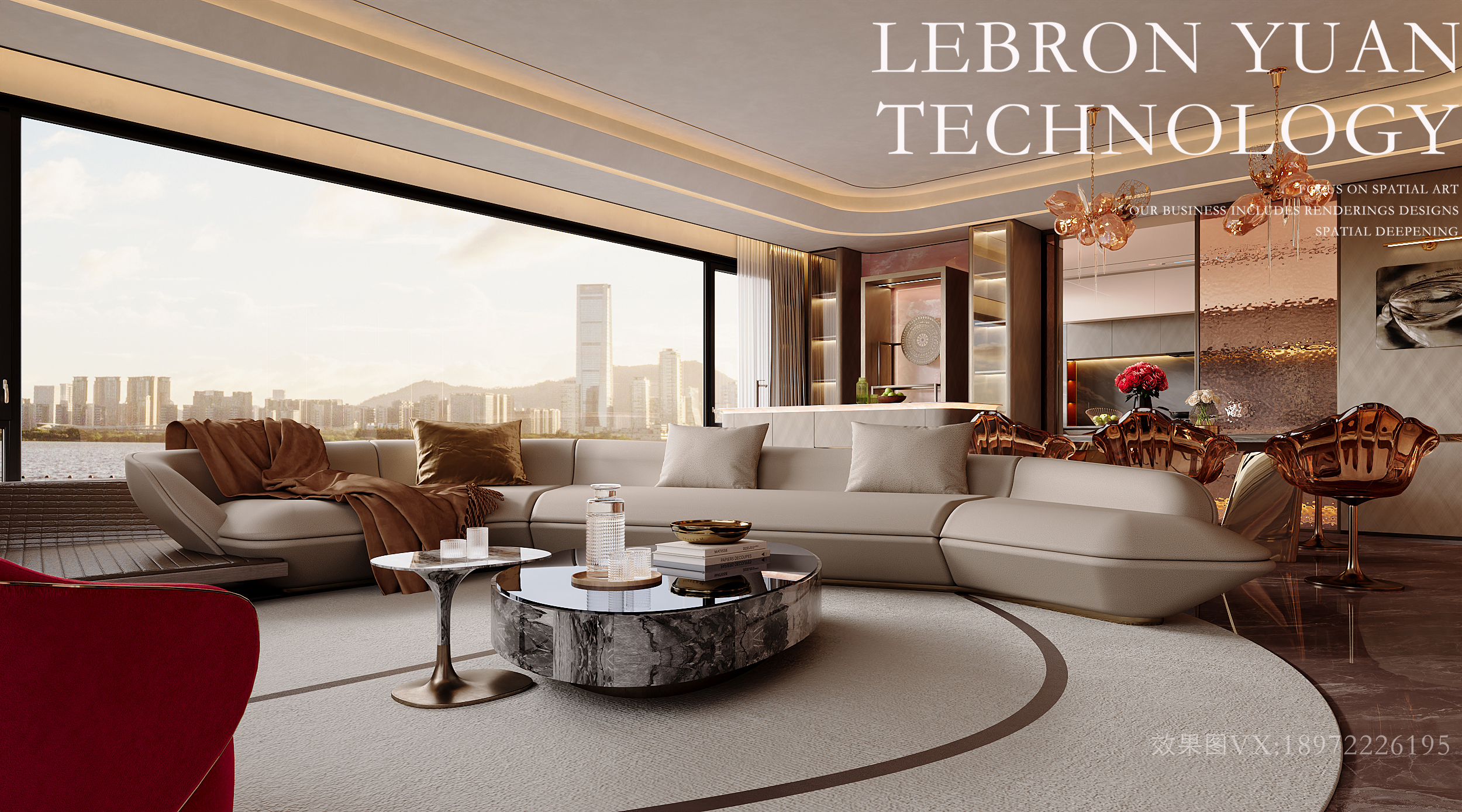 高奢样板房丨中国襄阳丨极美组-2