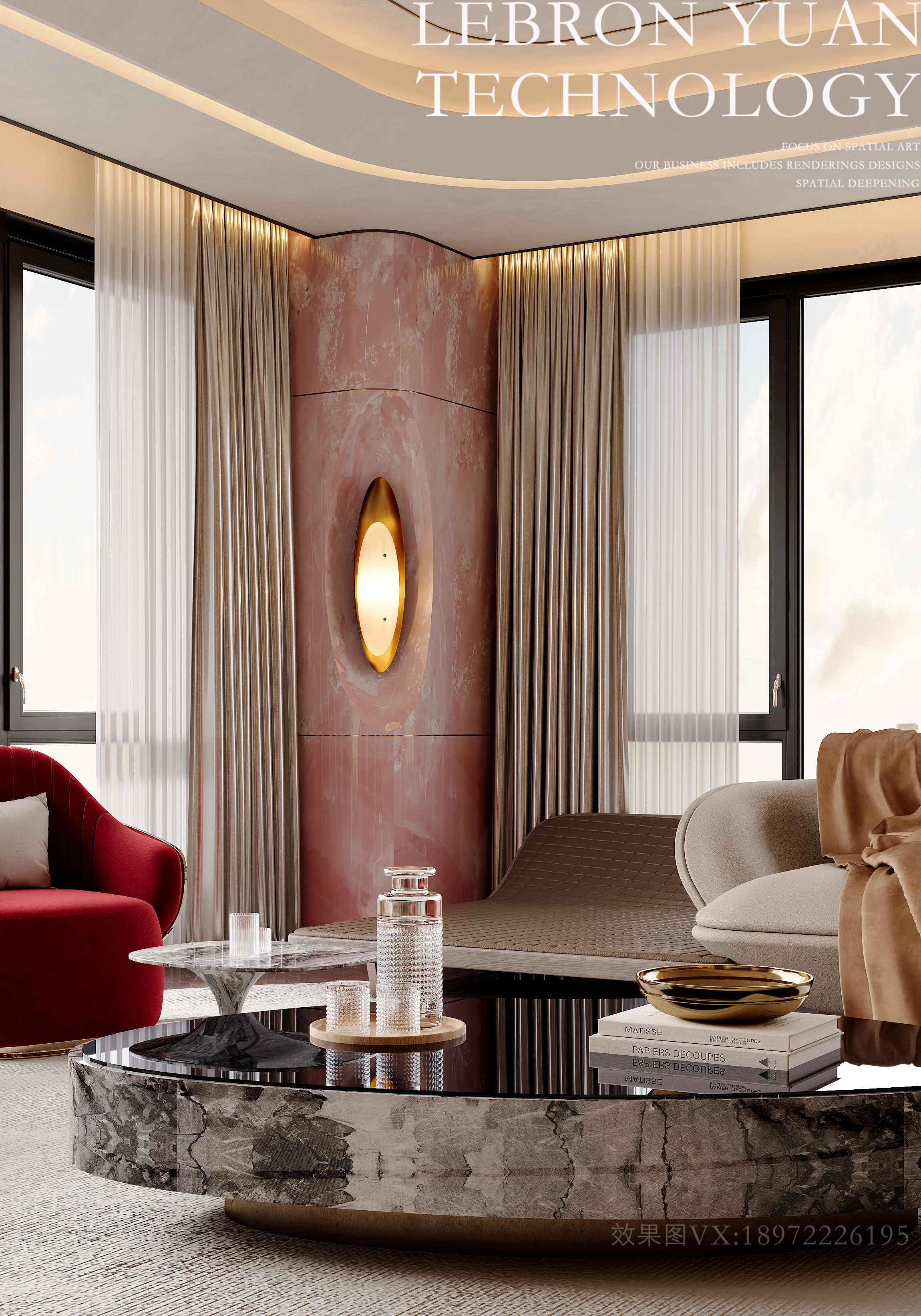 高奢样板房丨中国襄阳丨极美组-4