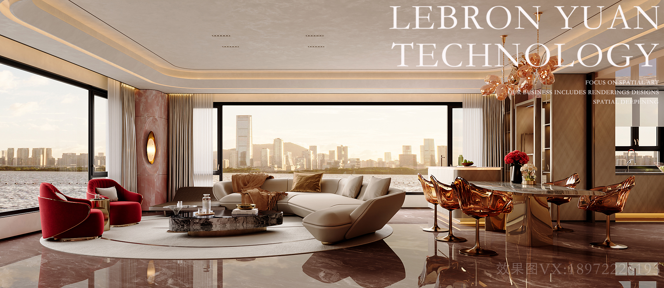 高奢样板房丨中国襄阳丨极美组-5